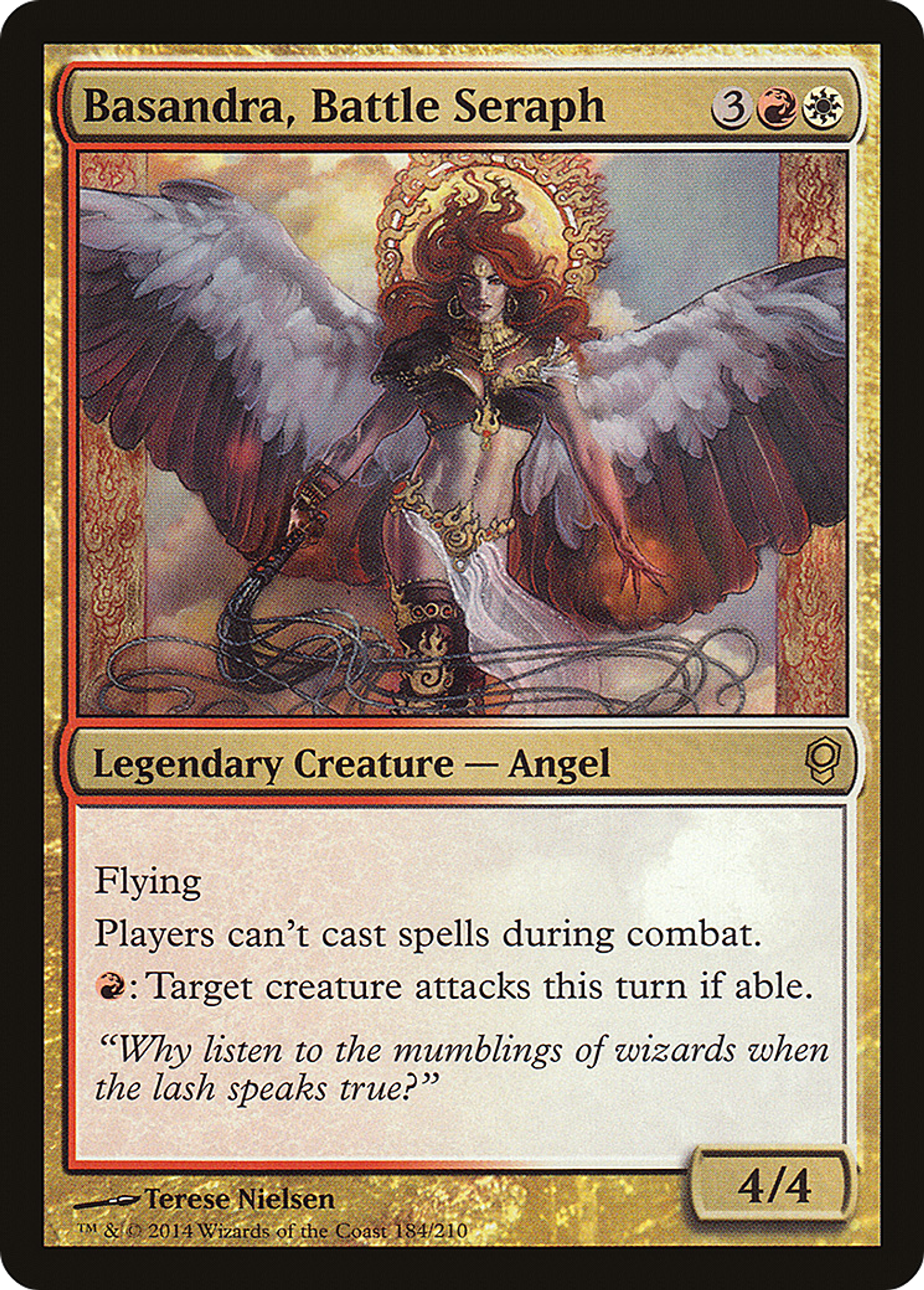 Basandra, Battle Seraph — Conspiracy — Magic: The Gathering
