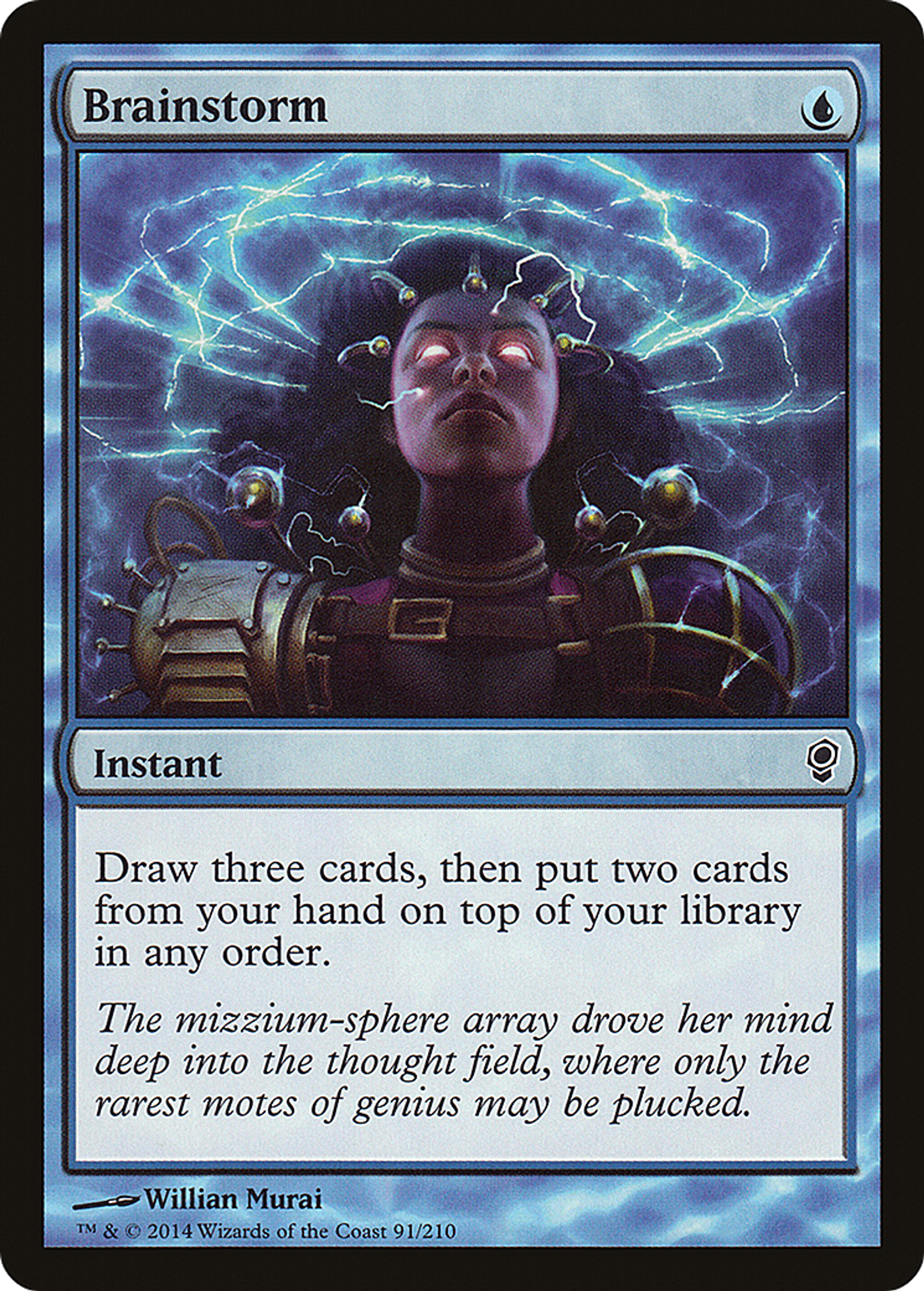Brainstorm — Conspiracy — Magic: The Gathering