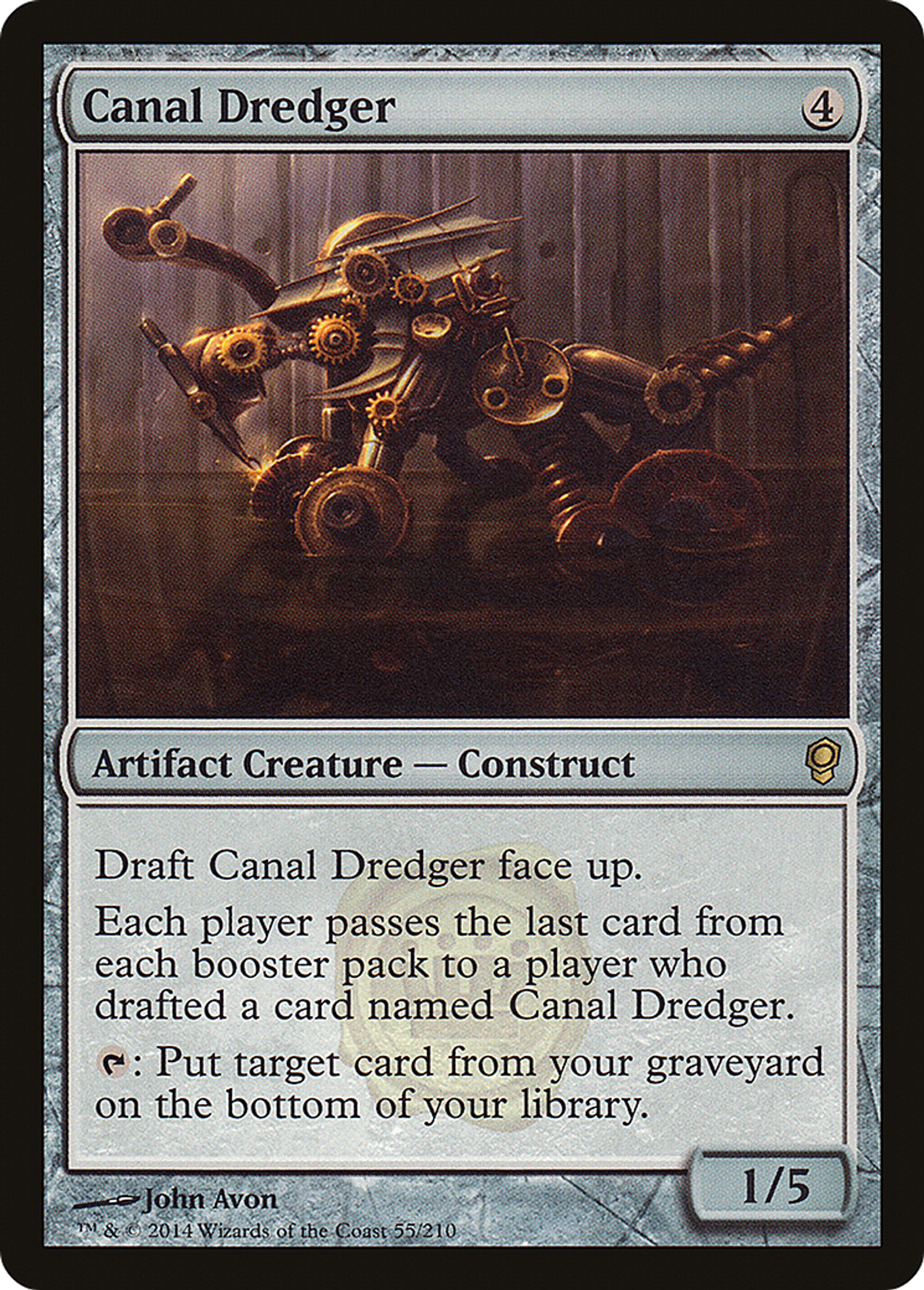 Canal Dredger — Conspiracy — Magic: The Gathering