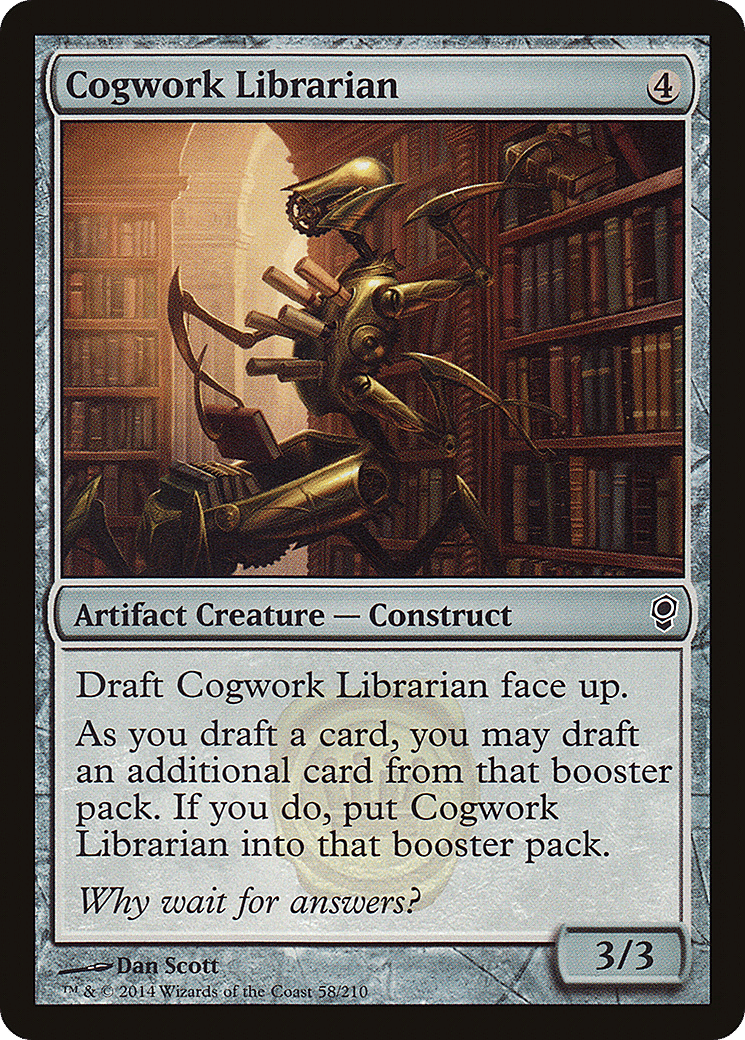 Cogwork Librarian — Conspiracy — Magic: The Gathering