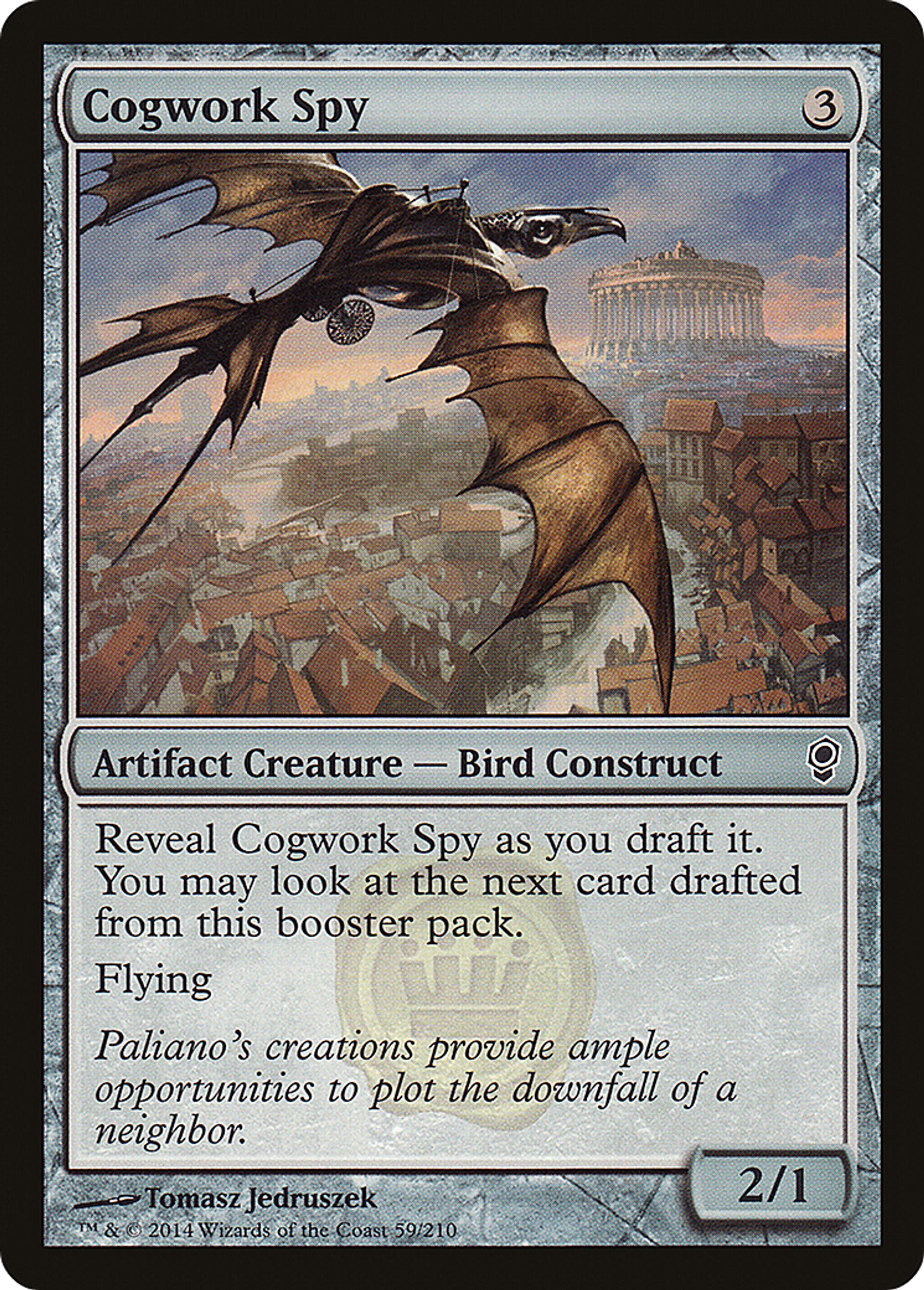 Cogwork Spy — Conspiracy — Magic: The Gathering