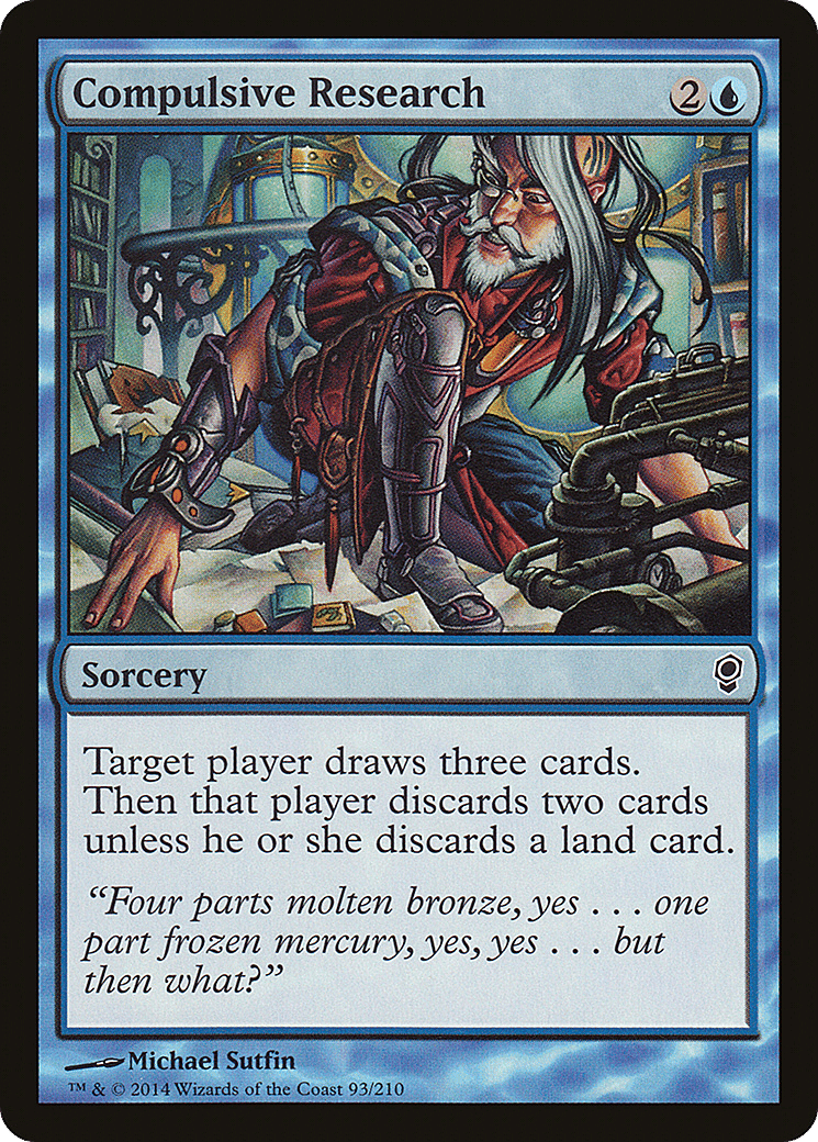 Compulsive Research — Conspiracy — Magic: The Gathering