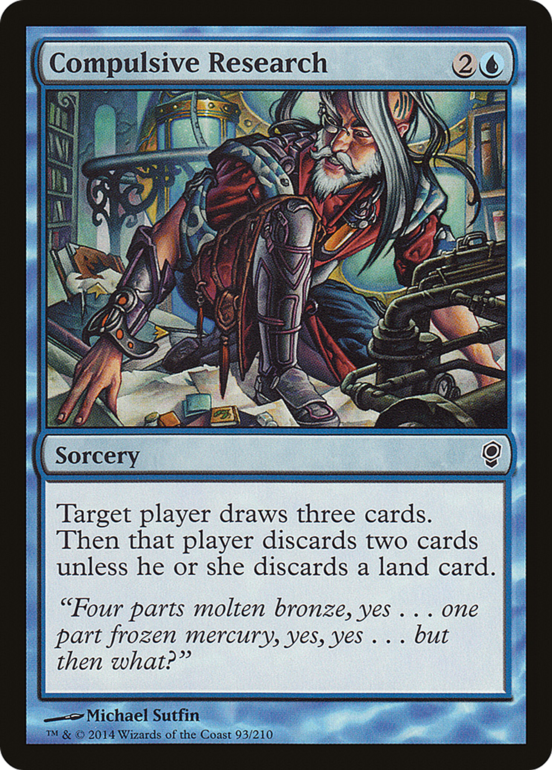 Compulsive Research — Conspiracy — Magic: The Gathering