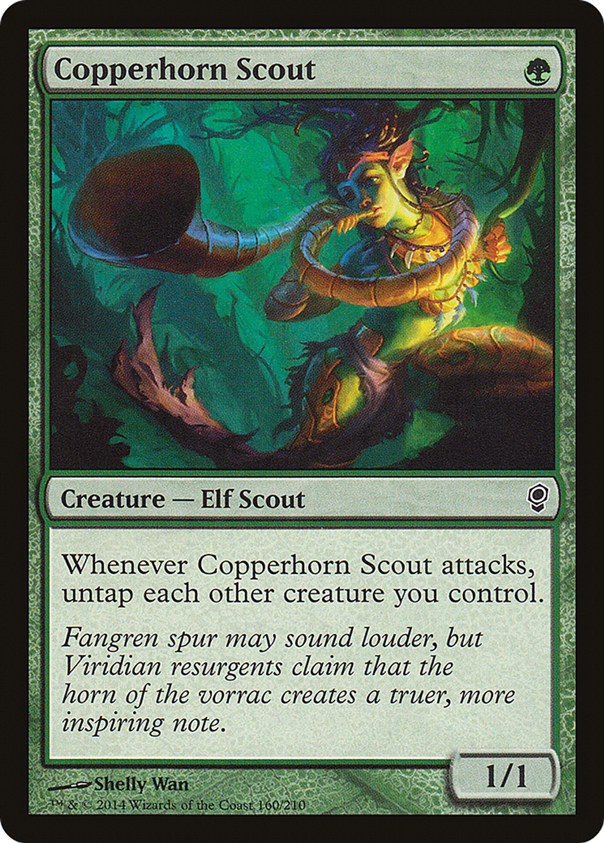 Copperhorn Scout — Conspiracy — Magic: The Gathering
