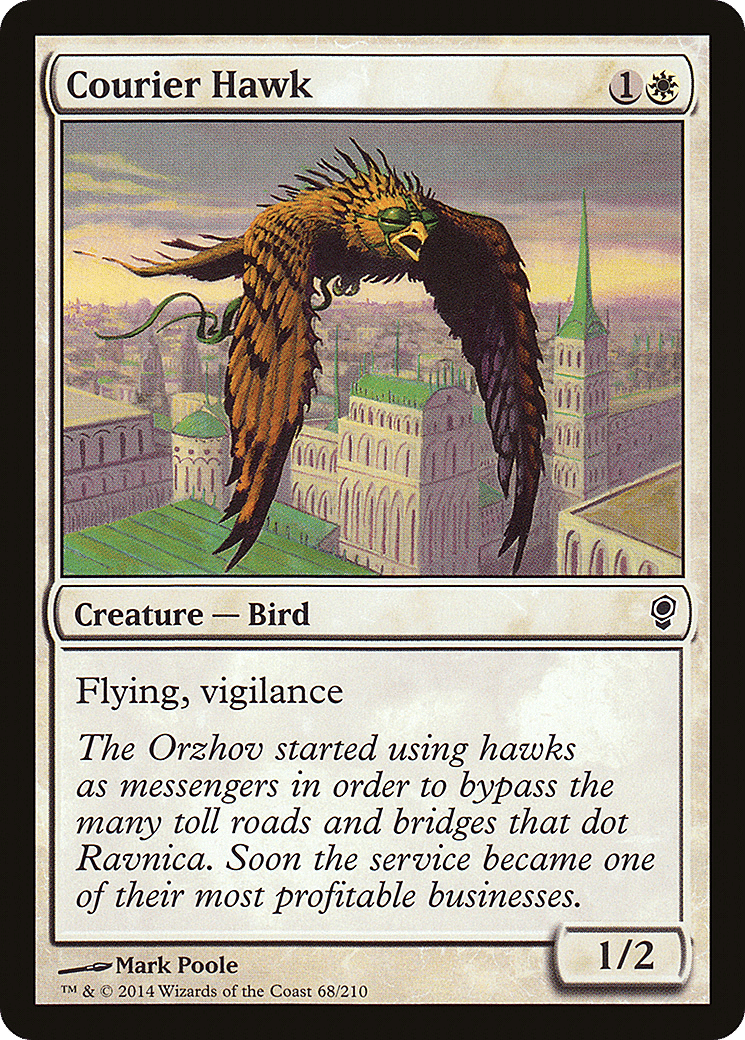 Courier Hawk — Conspiracy — Magic: The Gathering