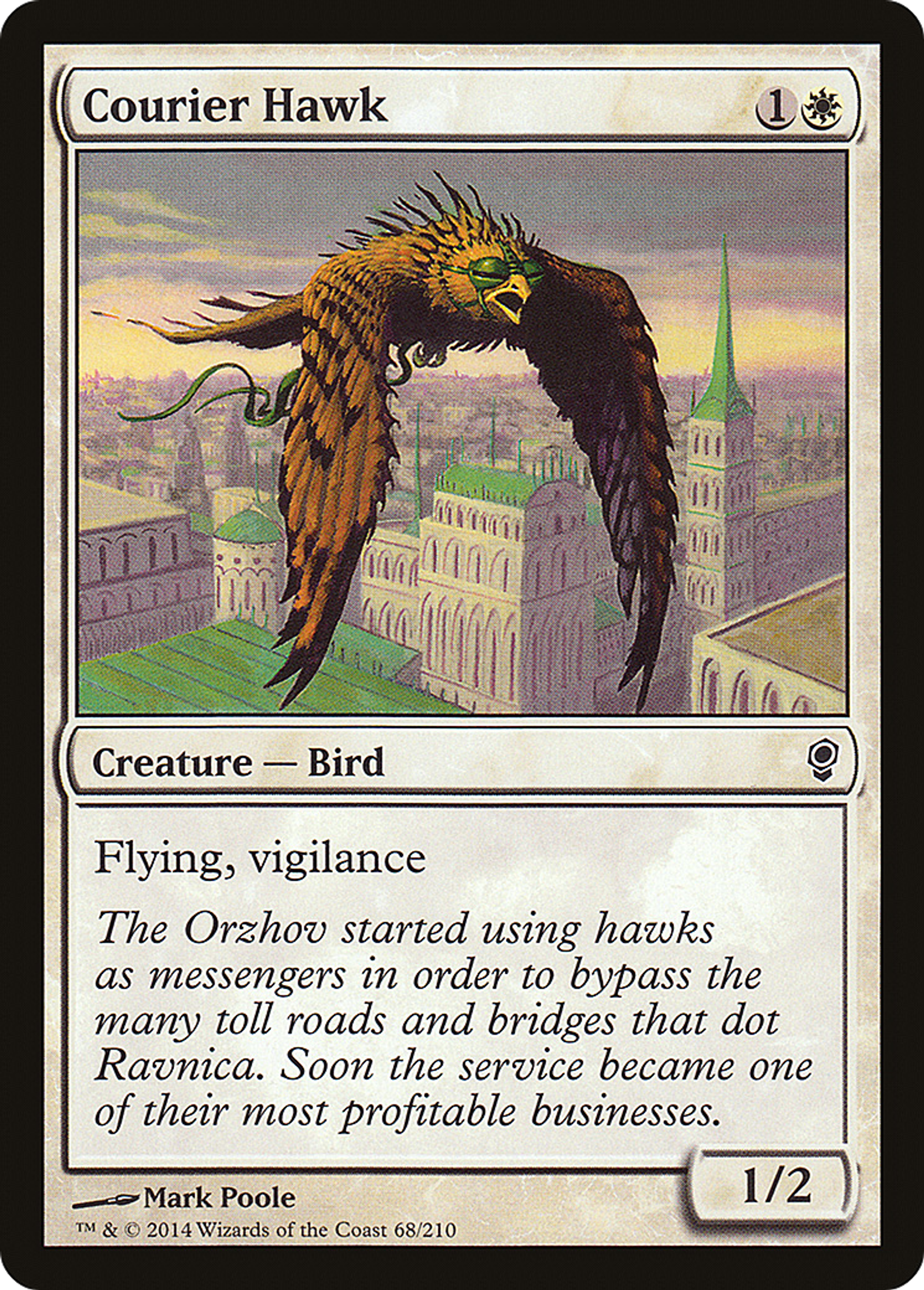 Courier Hawk — Conspiracy — Magic: The Gathering