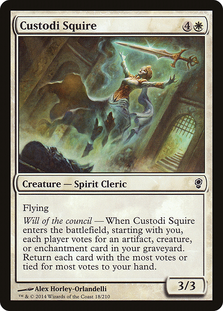 Custodi Squire — Conspiracy — Magic: The Gathering