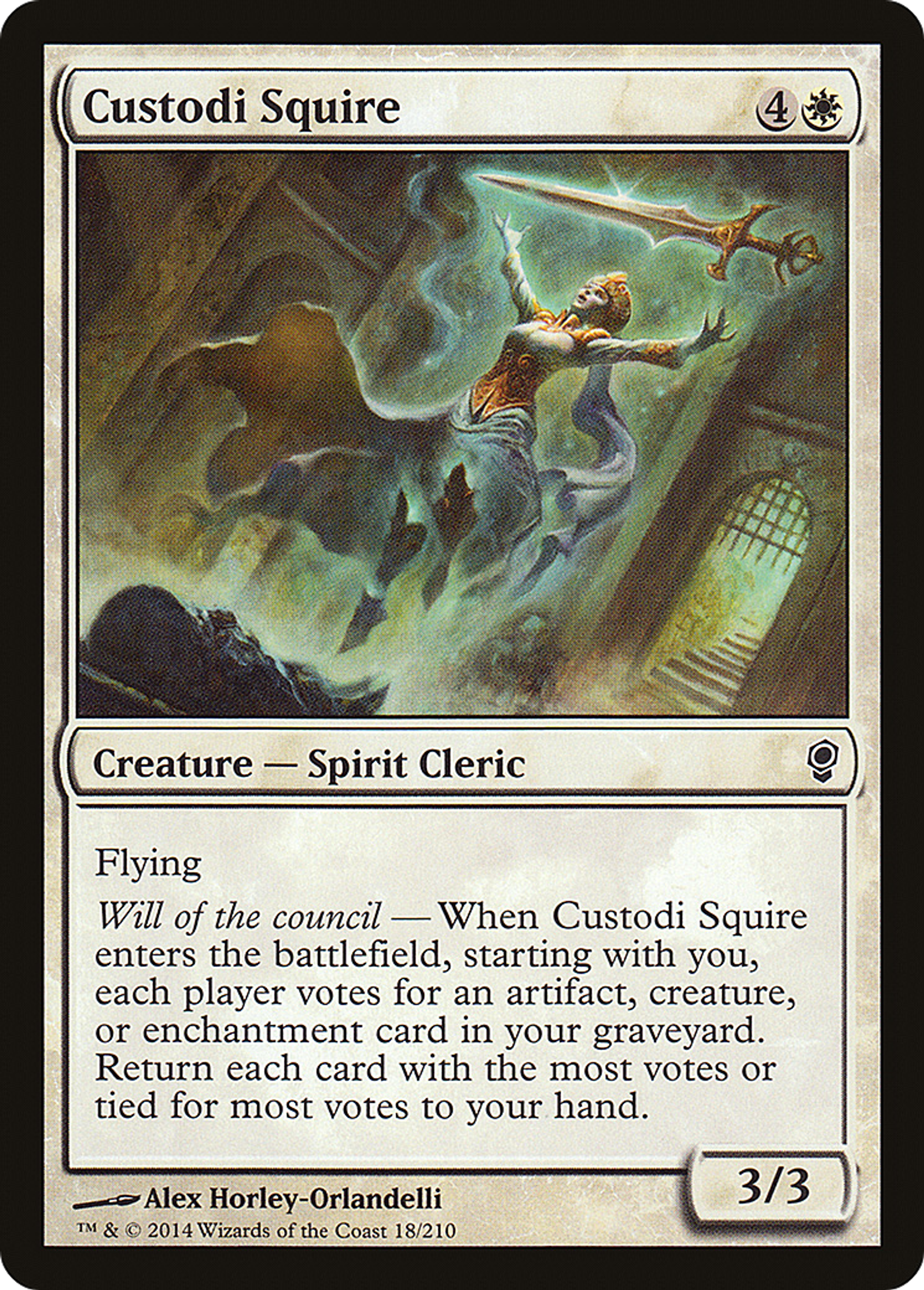 Custodi Squire — Conspiracy — Magic: The Gathering
