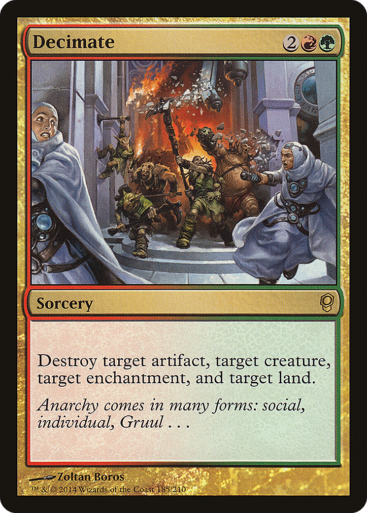 Decimate — Conspiracy — Magic: The Gathering