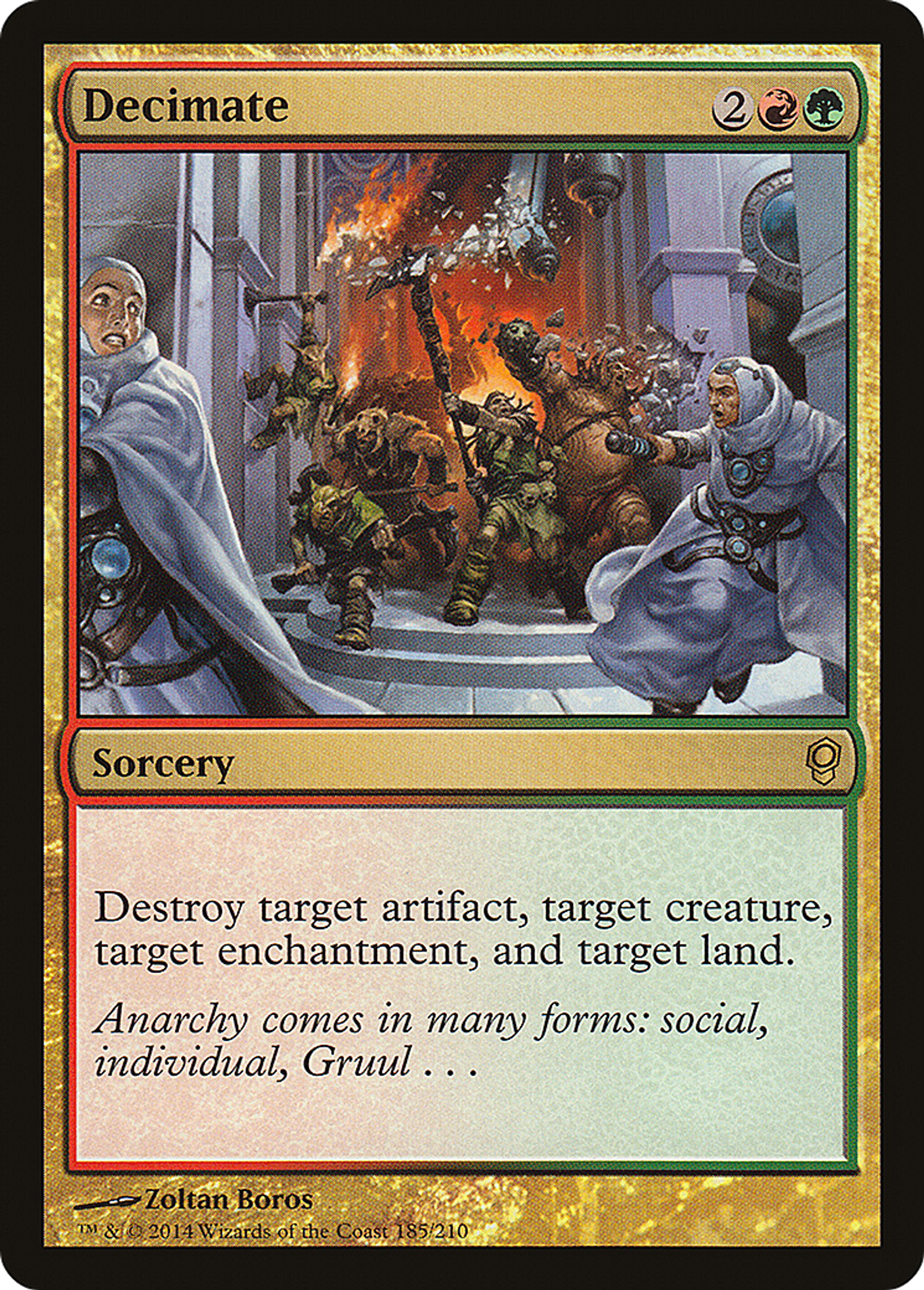 Decimate — Conspiracy — Magic: The Gathering