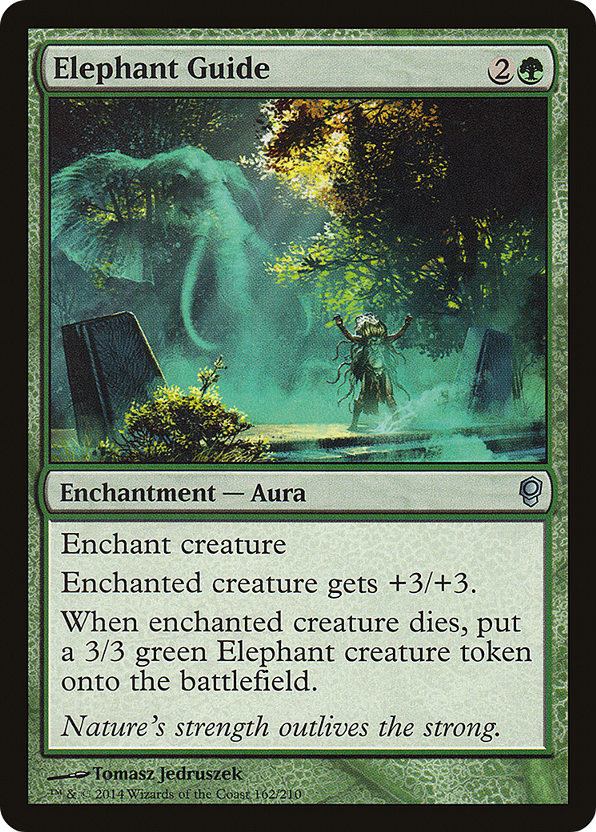 Elephant Guide — Conspiracy — Magic: The Gathering