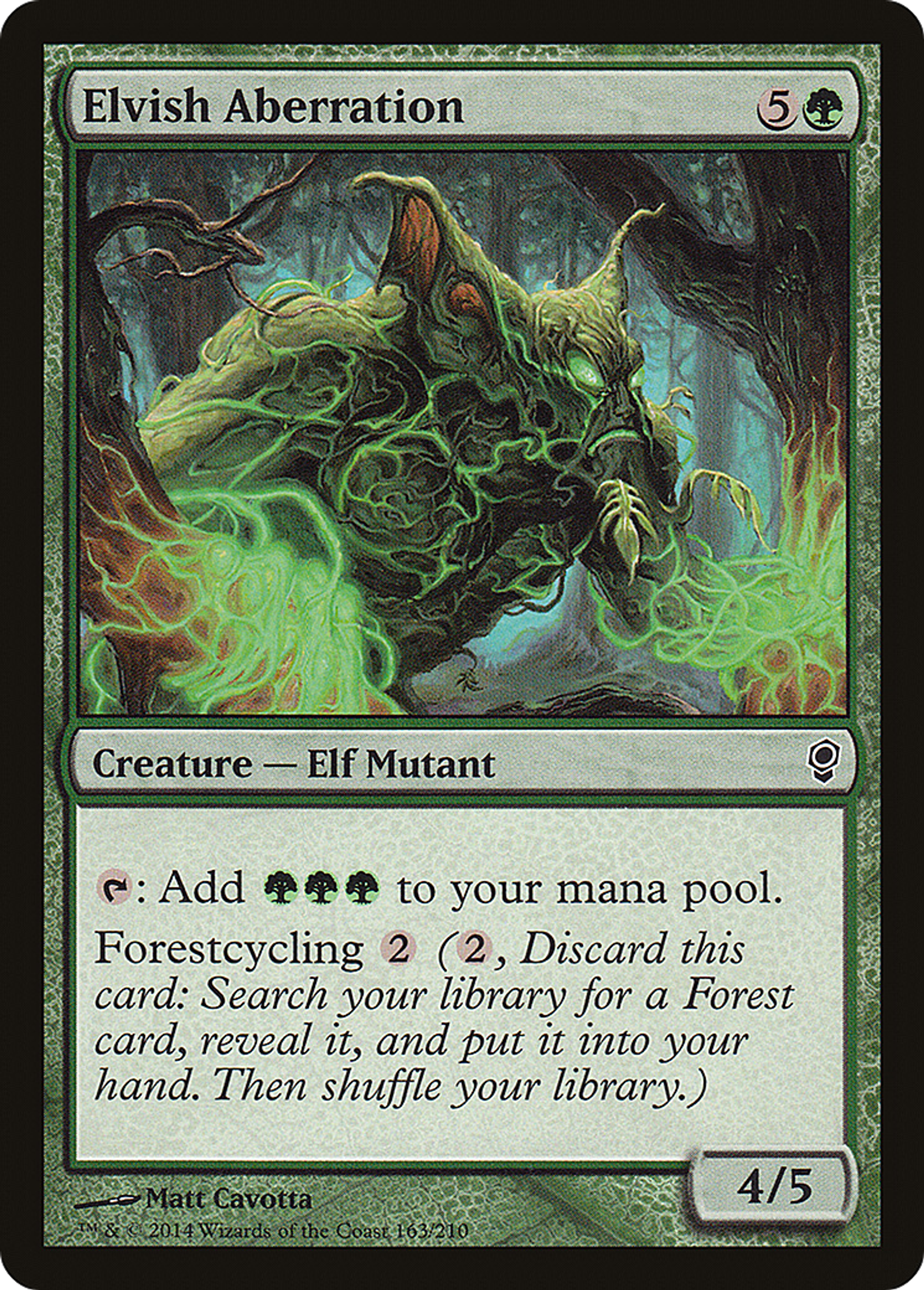 Elvish Aberration — Conspiracy — Magic: The Gathering