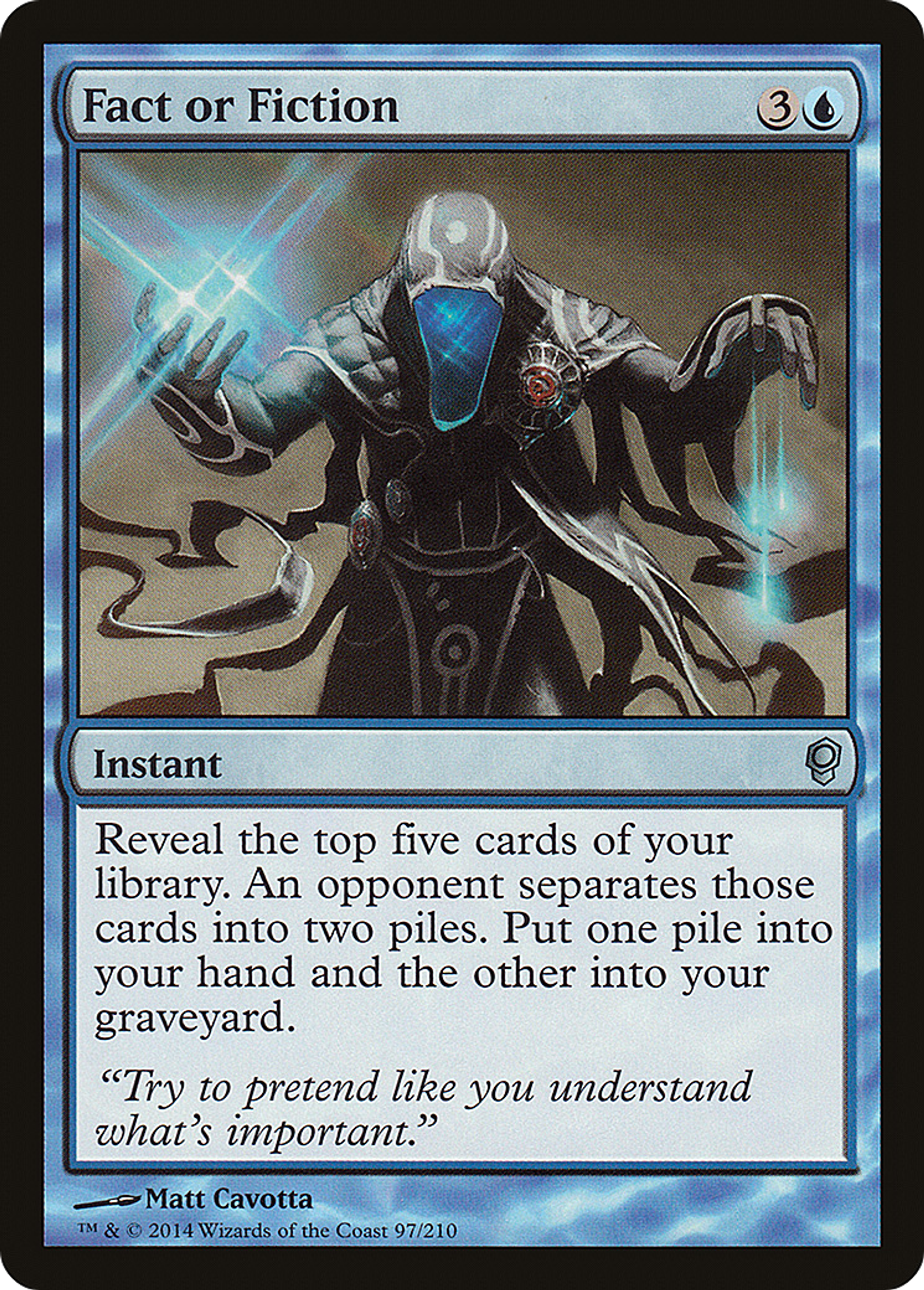 Fact or Fiction — Conspiracy — Magic: The Gathering