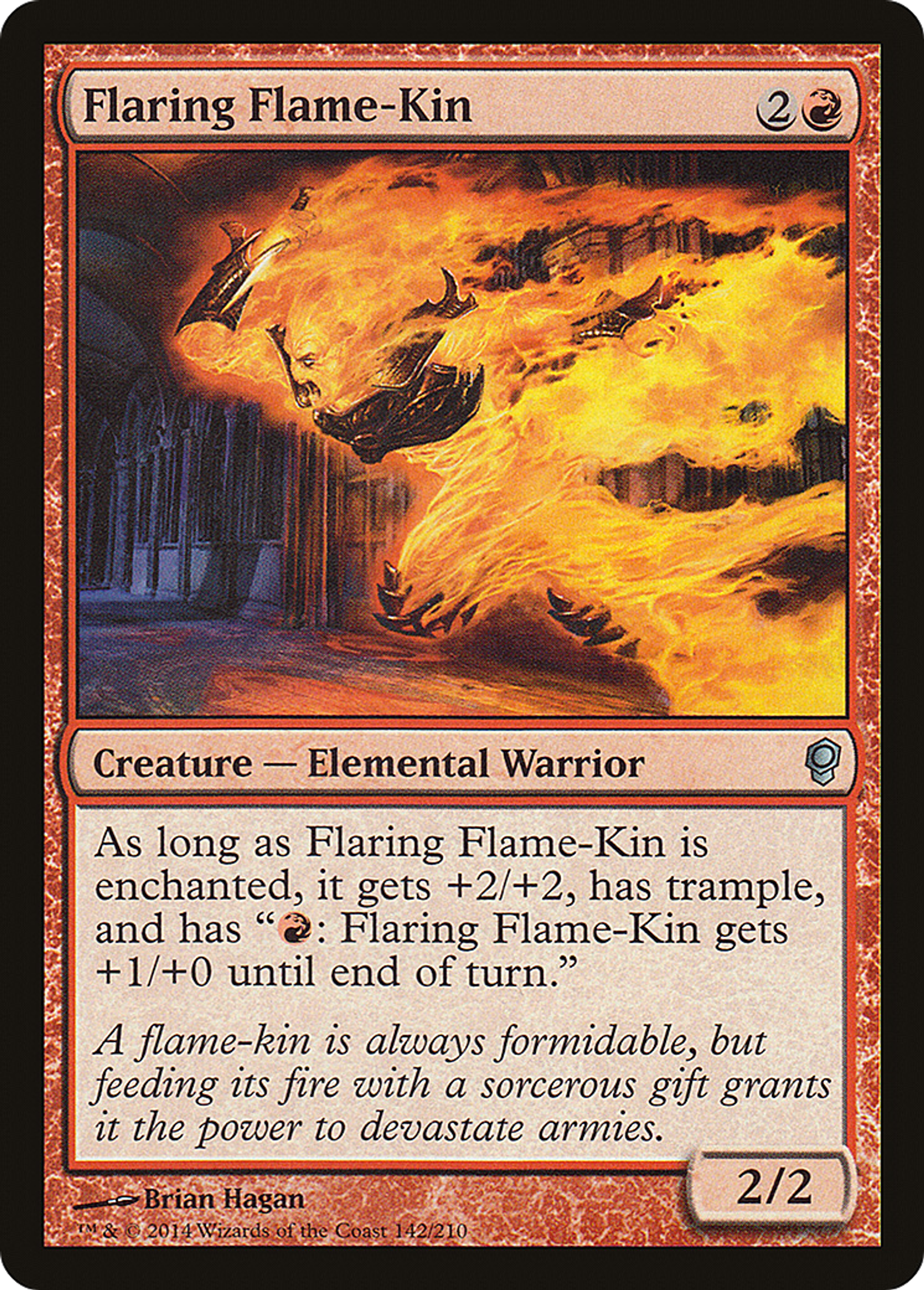 Flaring Flame-Kin — Conspiracy — Magic: The Gathering