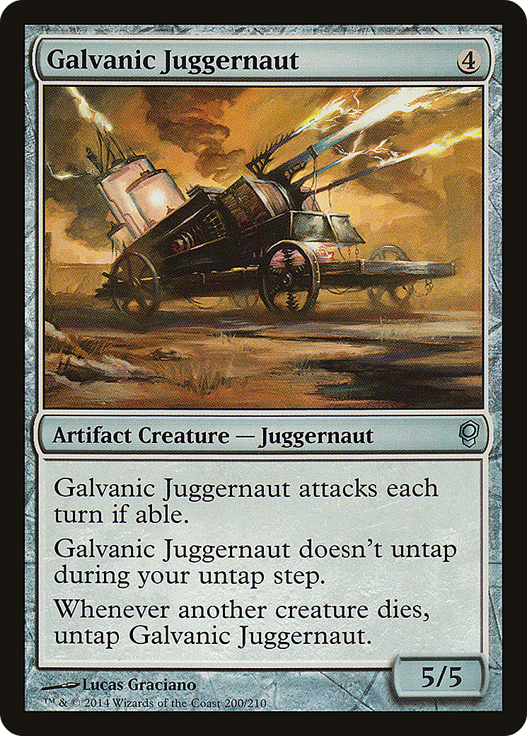 Galvanic Juggernaut — Conspiracy — Magic: The Gathering