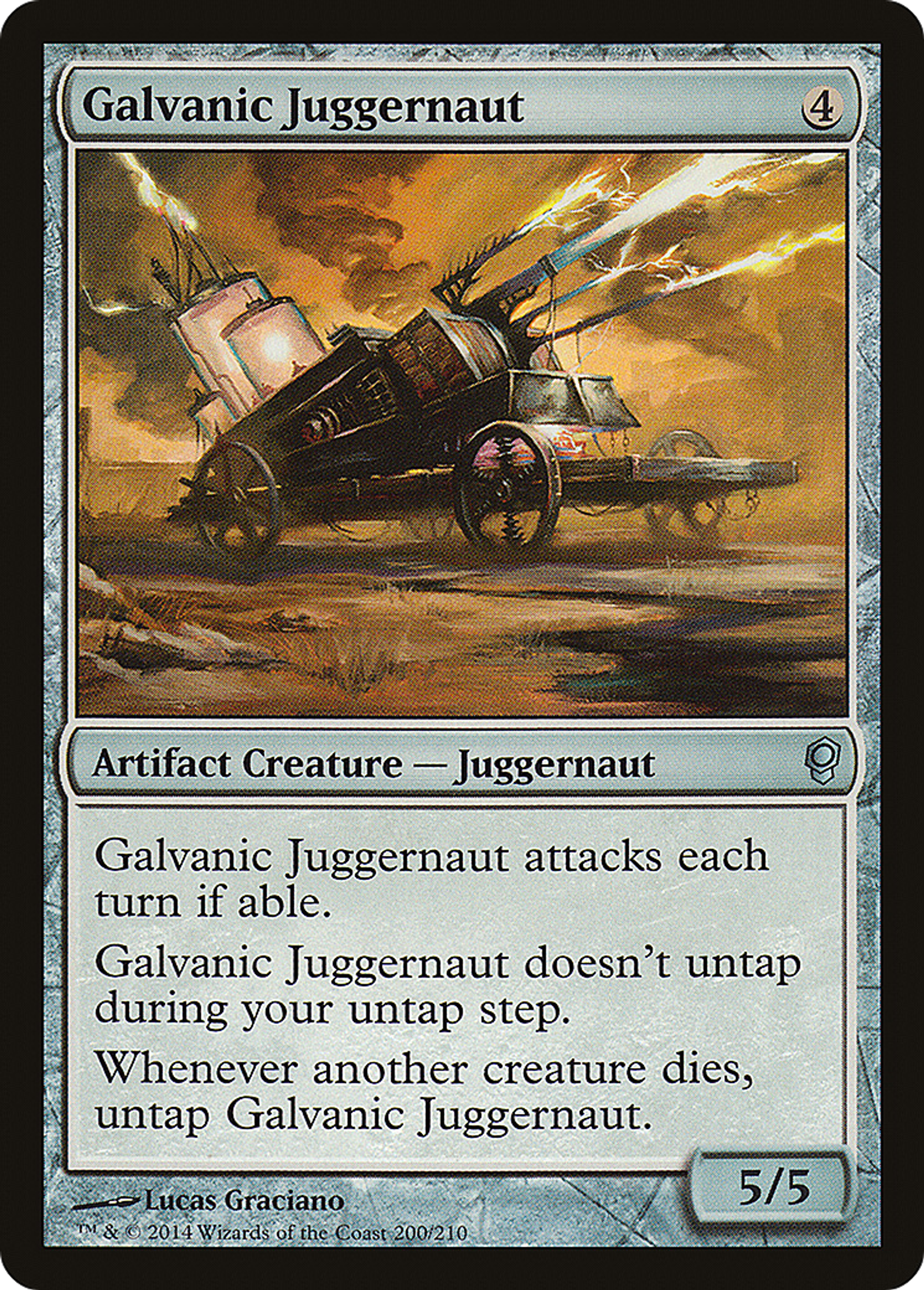 Galvanic Juggernaut — Conspiracy — Magic: The Gathering