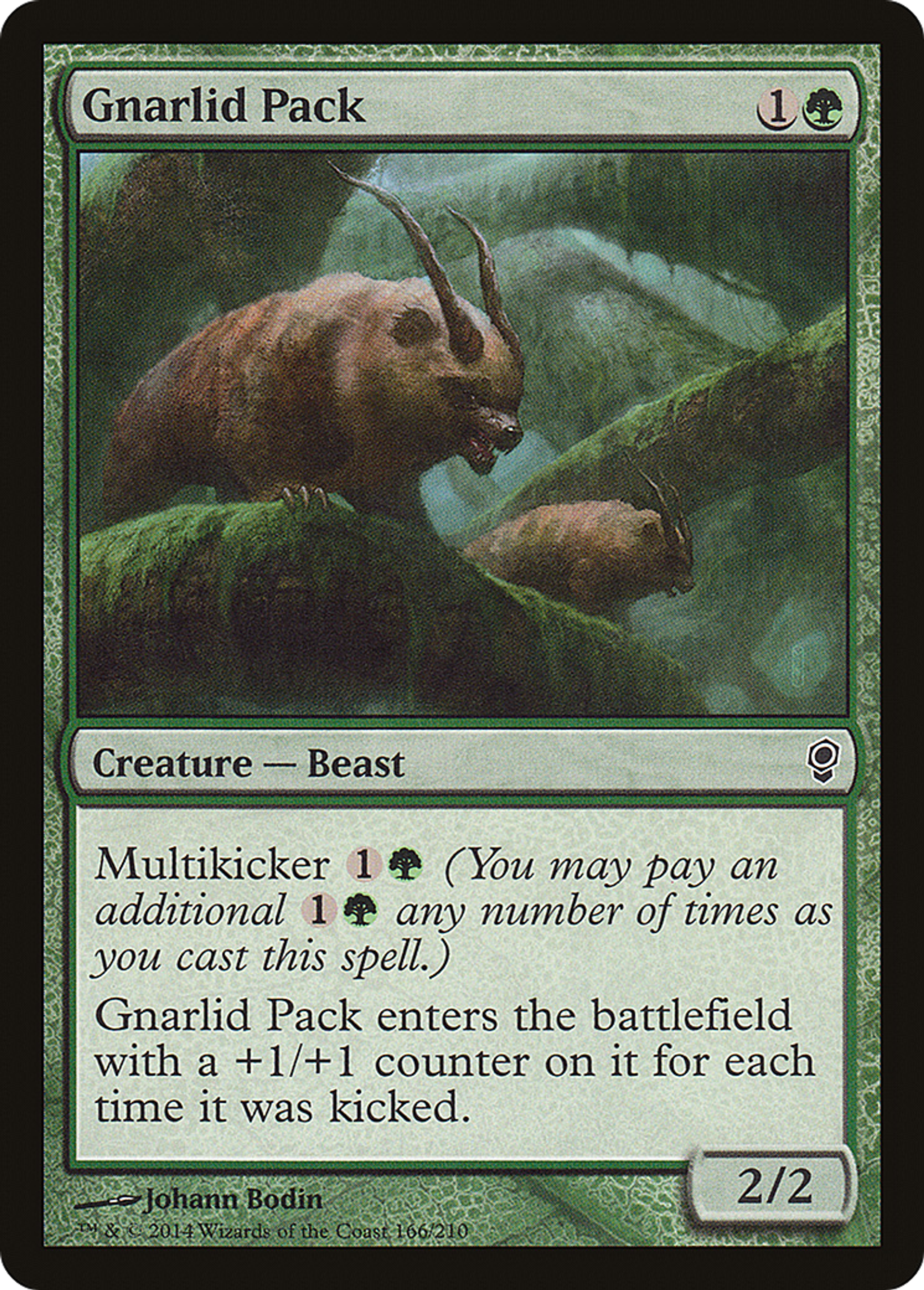 Gnarlid Pack — Conspiracy — Magic: The Gathering
