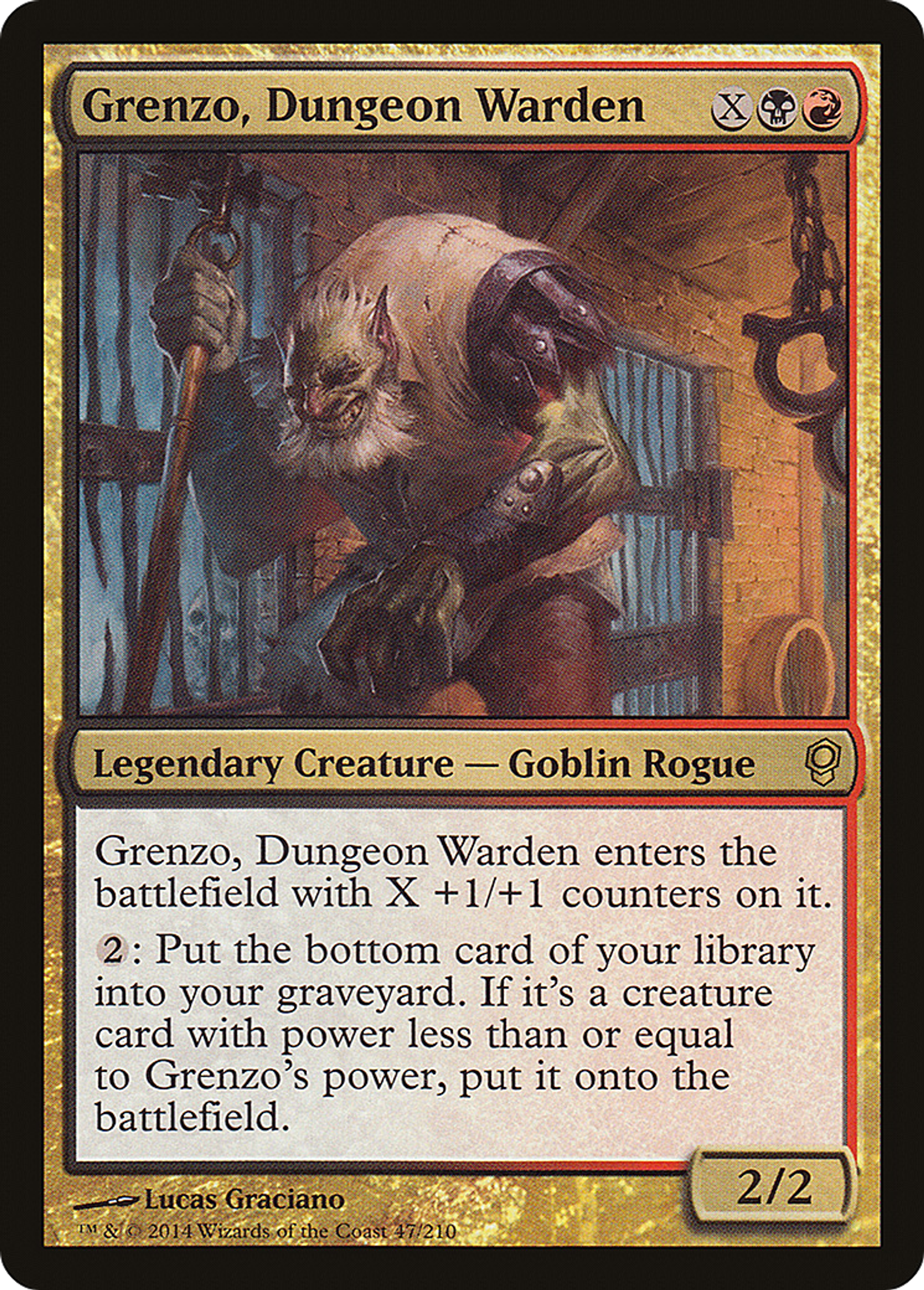 Grenzo, Dungeon Warden — Conspiracy — Magic: The Gathering