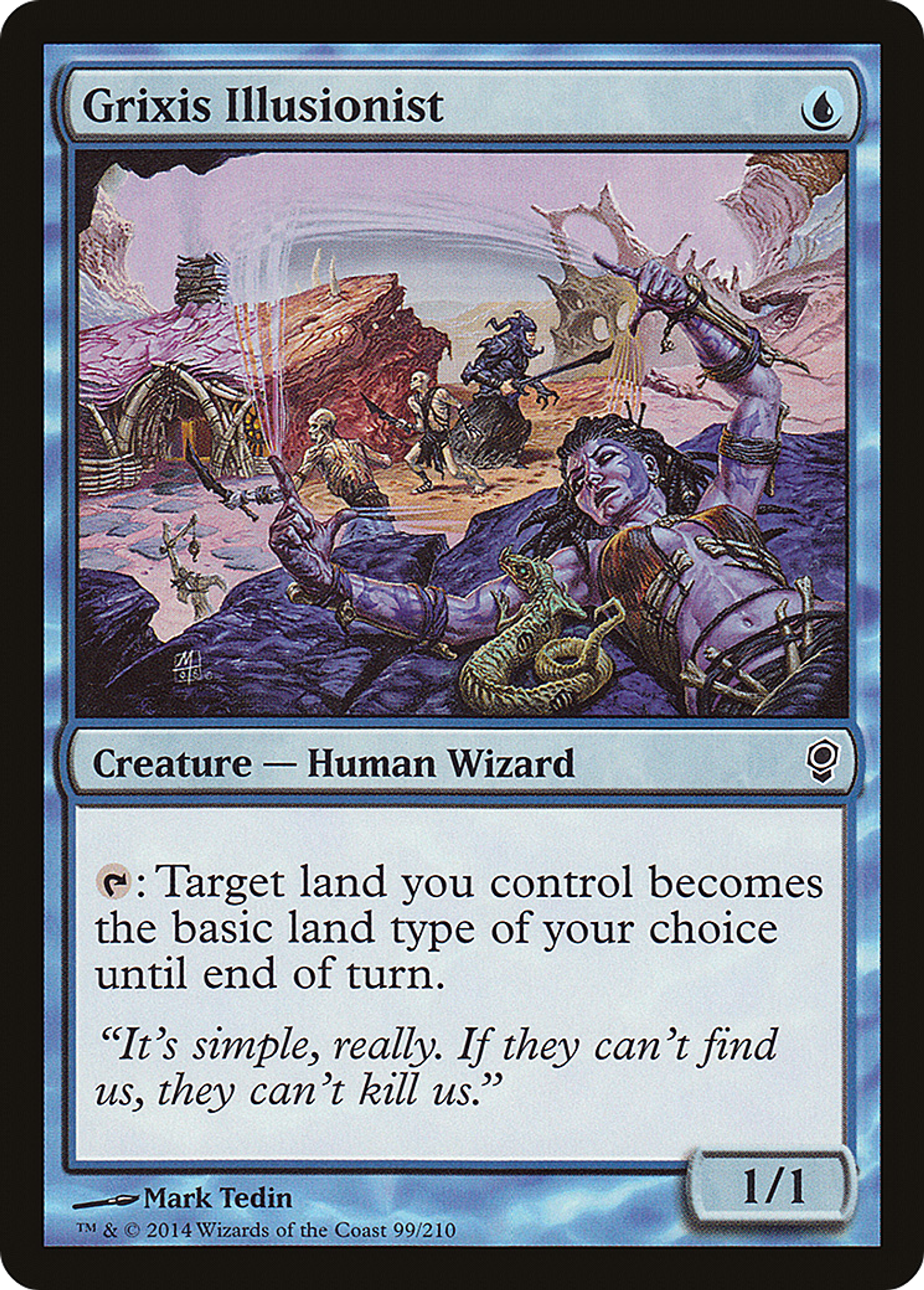 Grixis Illusionist — Conspiracy — Magic: The Gathering
