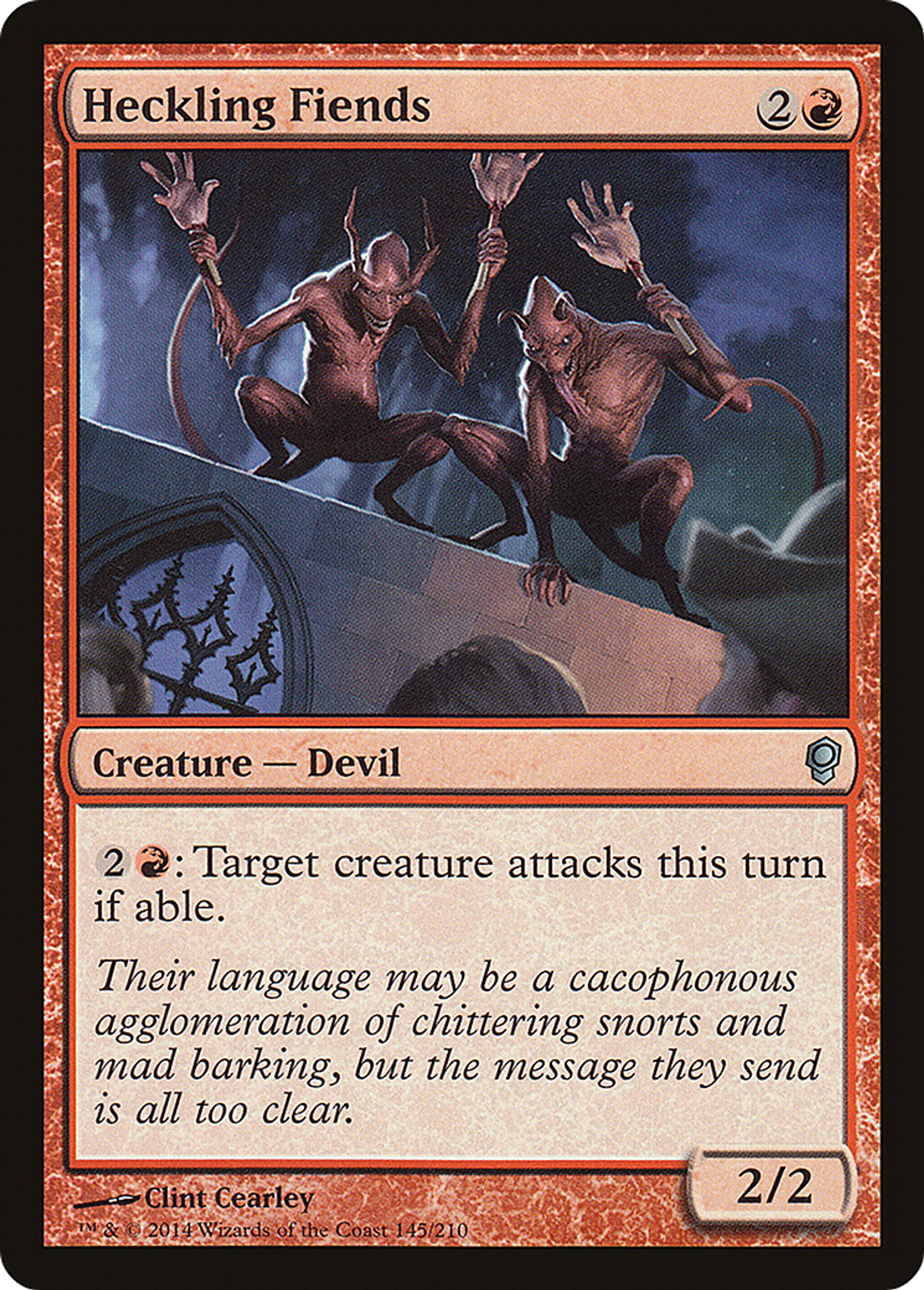 Heckling Fiends — Conspiracy — Magic: The Gathering