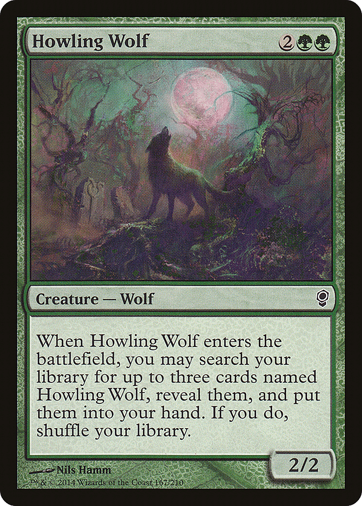 Howling Wolf — Conspiracy — Magic: The Gathering