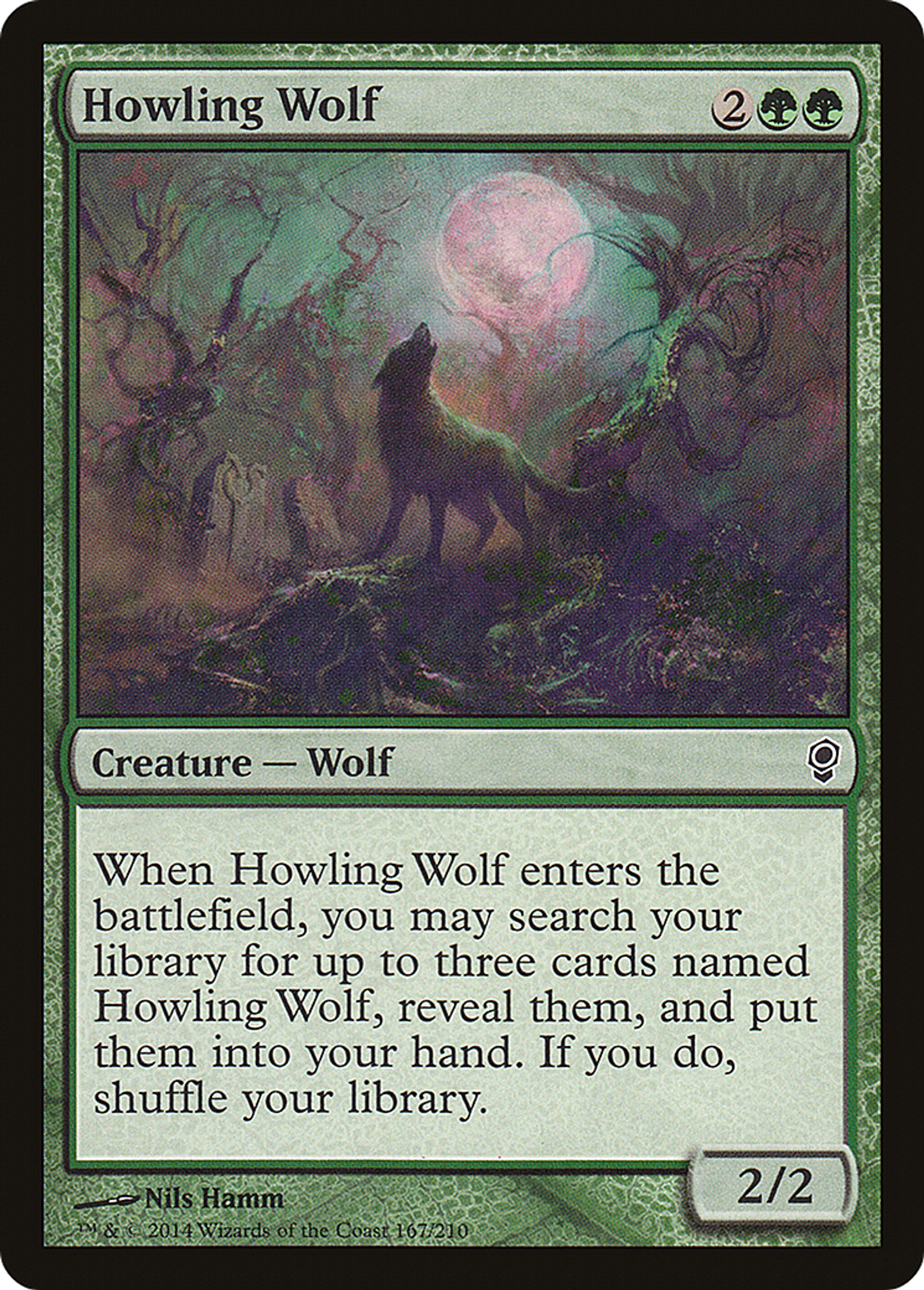 Howling Wolf — Conspiracy — Magic: The Gathering
