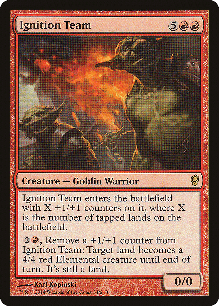 Ignition Team — Conspiracy — Magic: The Gathering