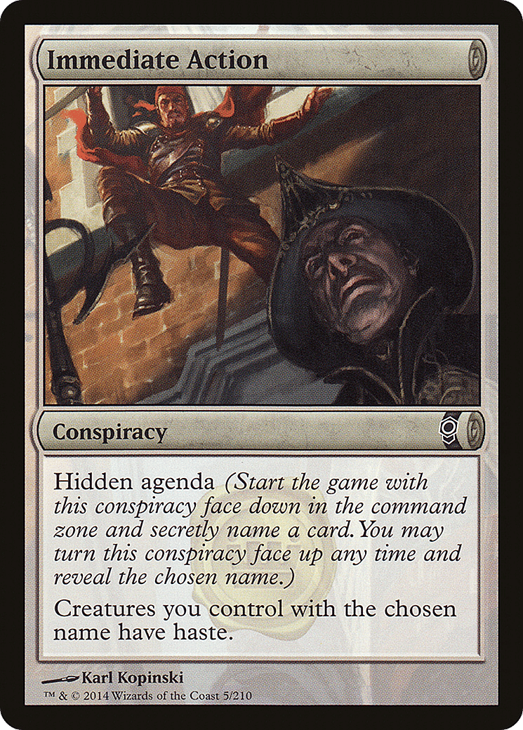 Immediate Action — Conspiracy — Magic: The Gathering