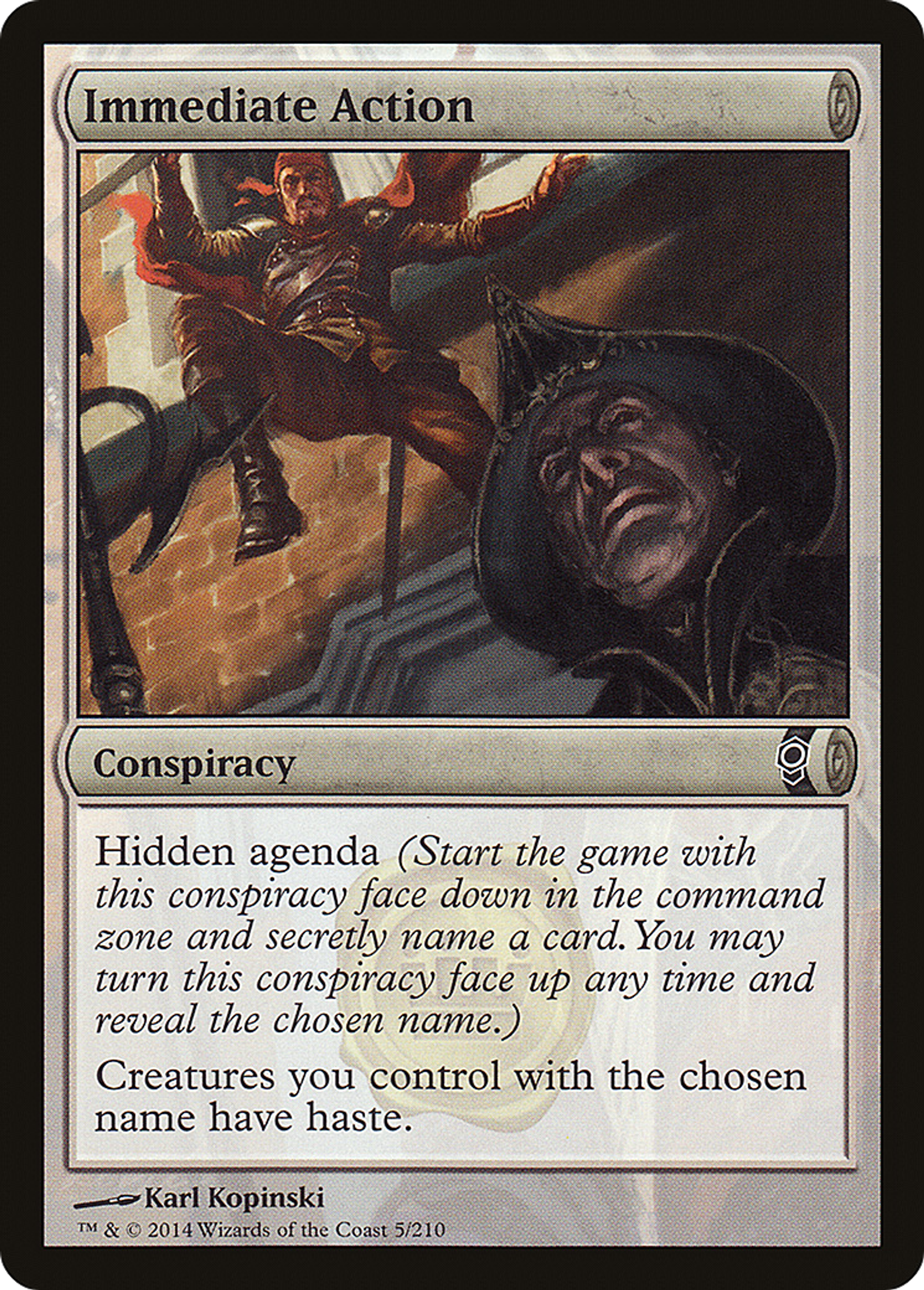 Immediate Action — Conspiracy — Magic: The Gathering