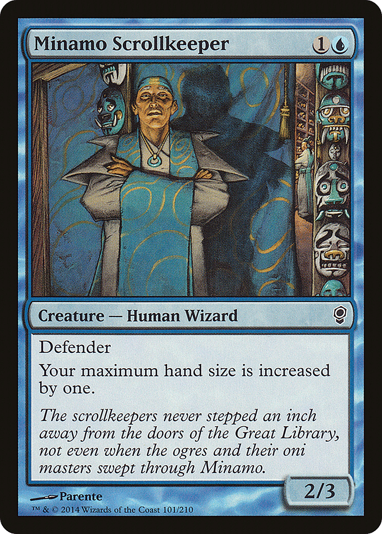 Minamo Scrollkeeper — Conspiracy — Magic: The Gathering
