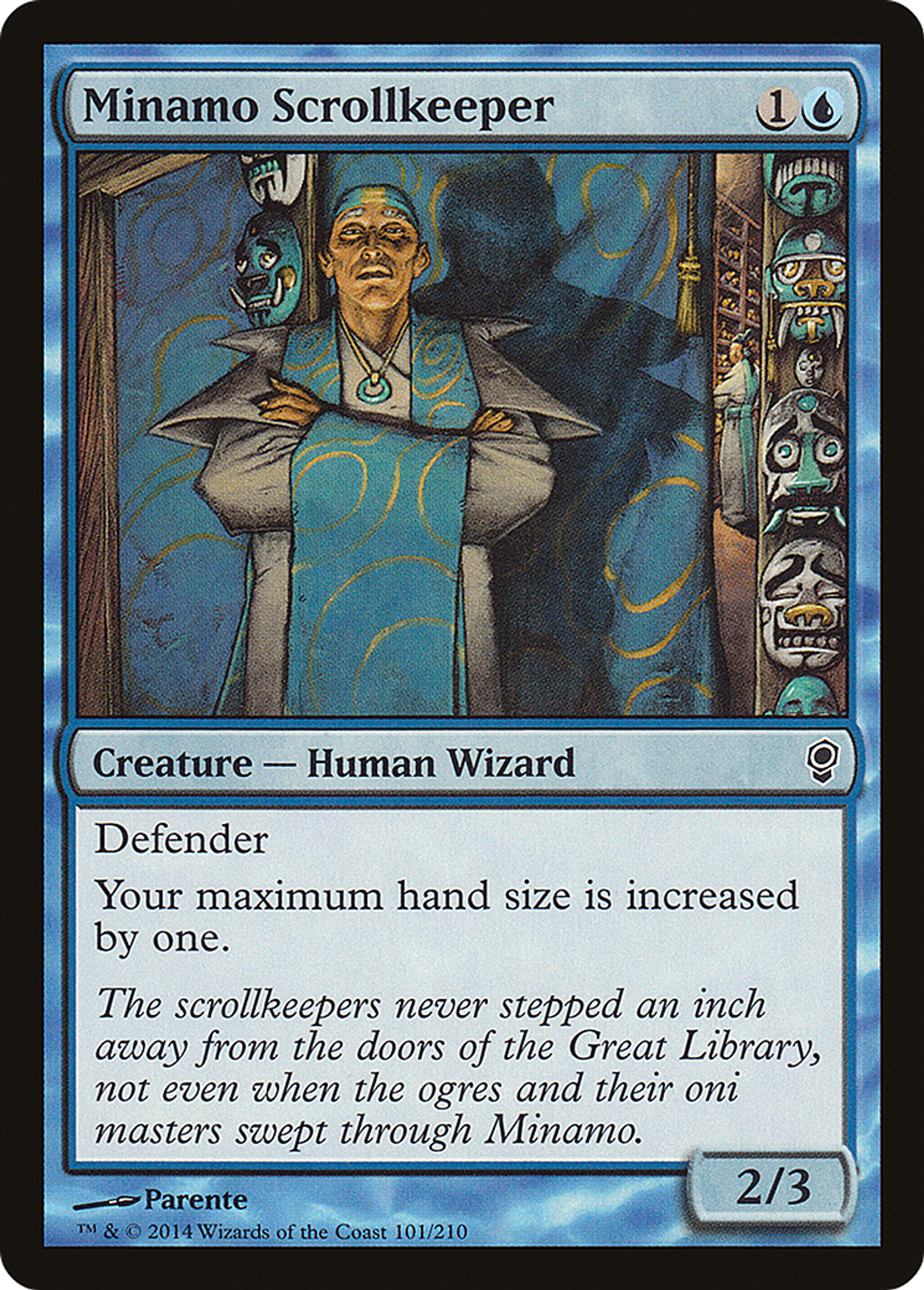Minamo Scrollkeeper — Conspiracy — Magic: The Gathering