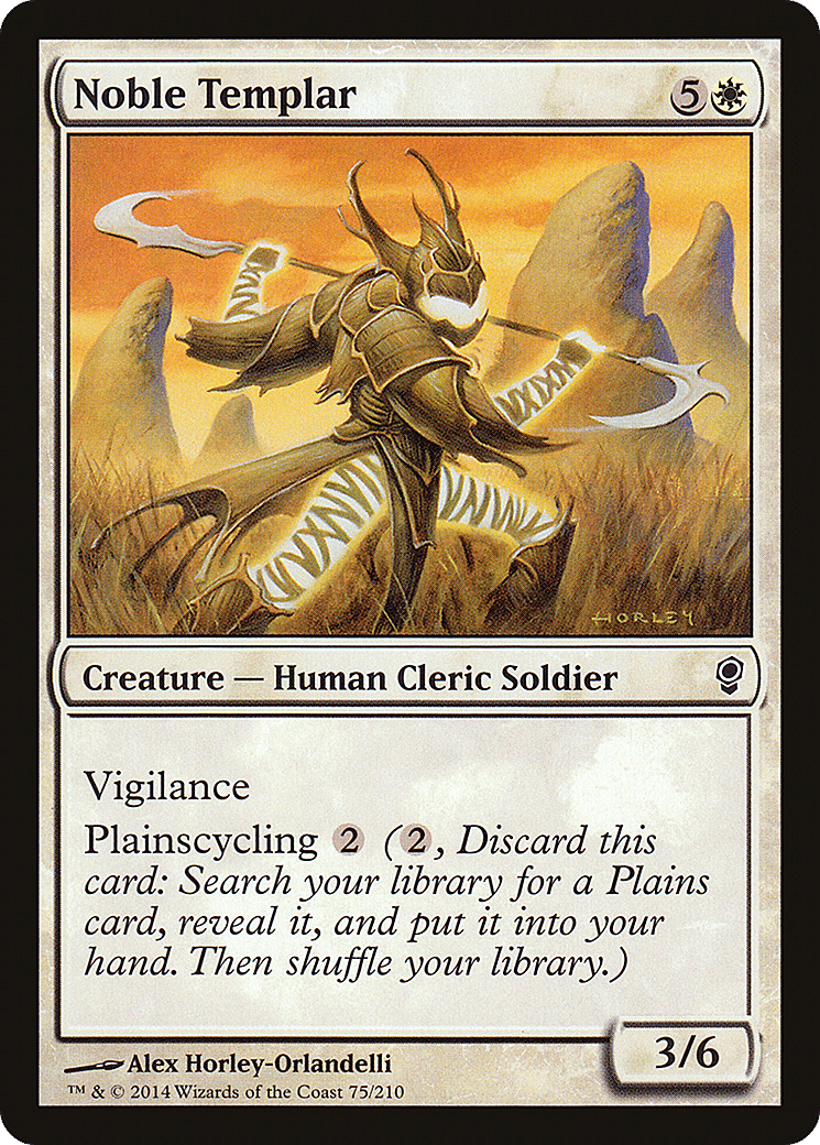 Noble Templar — Conspiracy — Magic: The Gathering