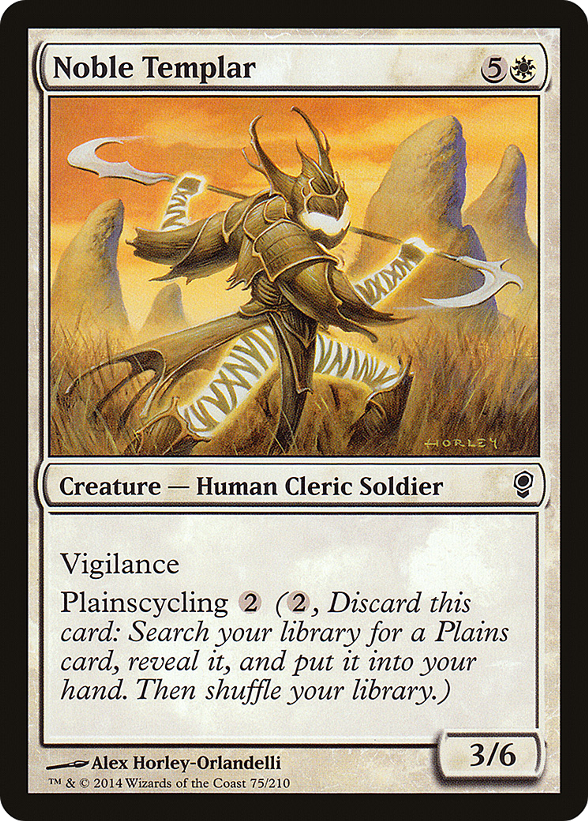 Noble Templar — Conspiracy — Magic: The Gathering
