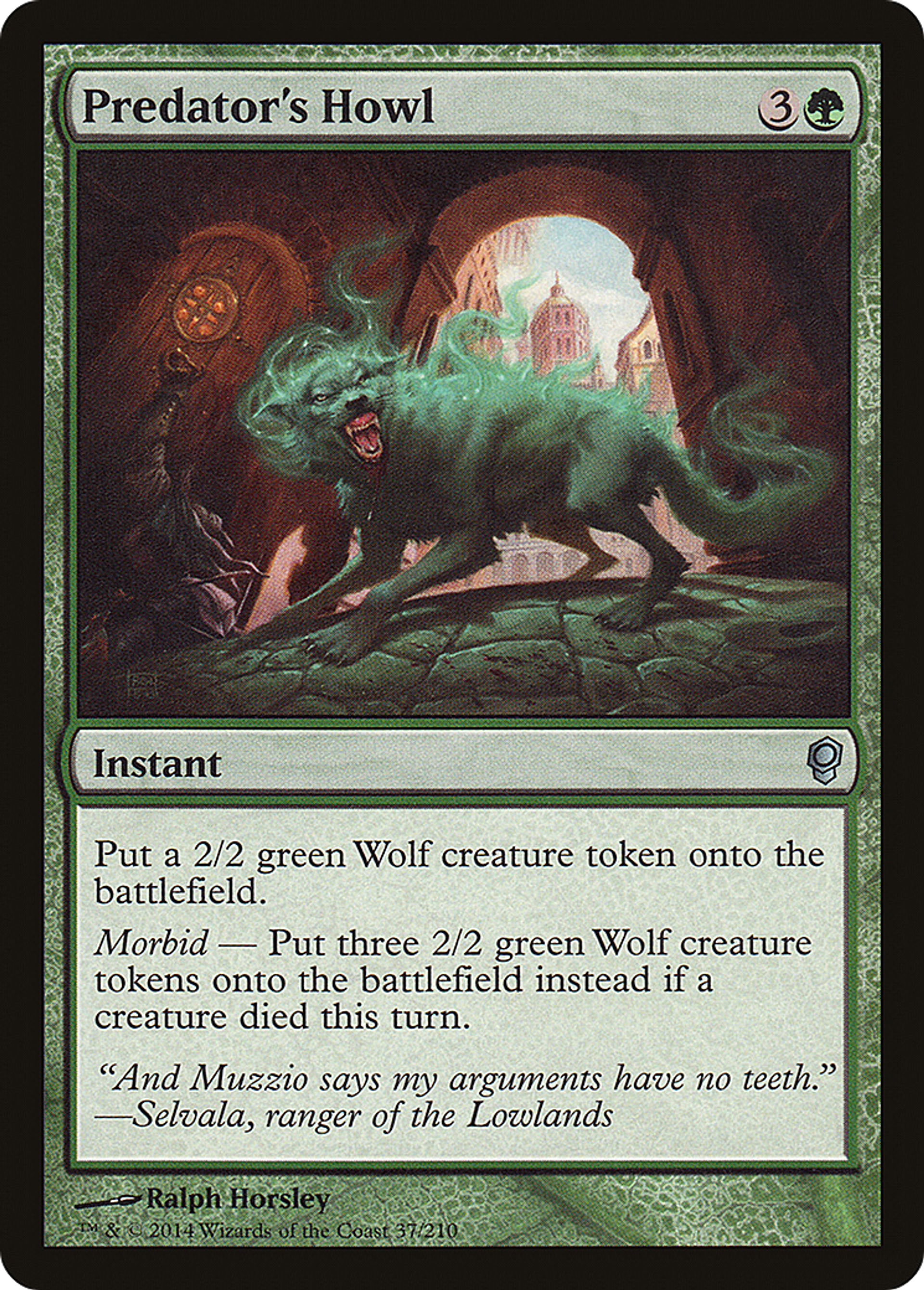Predator's Howl — Conspiracy — Magic: The Gathering