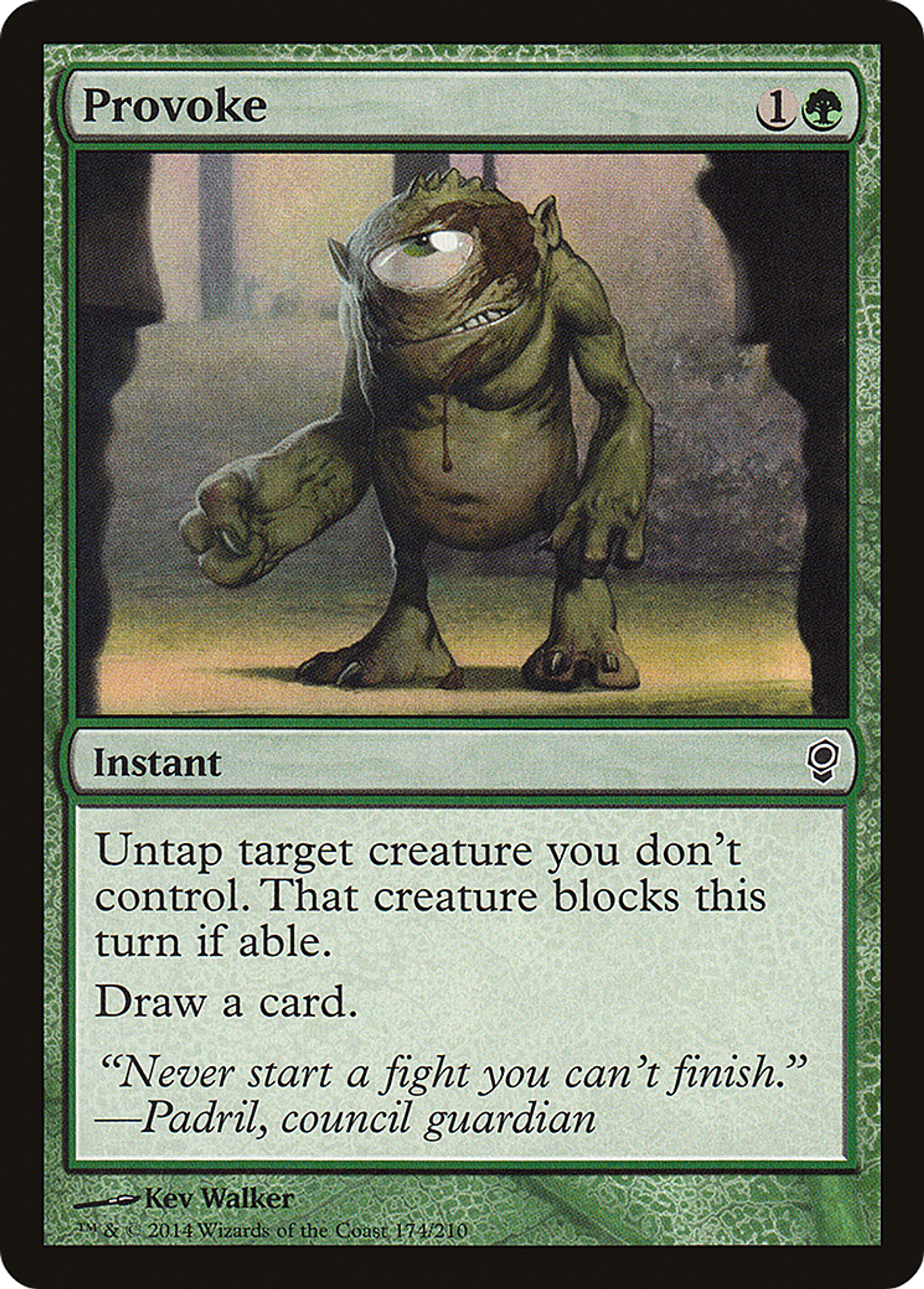 Provoke — Conspiracy — Magic: The Gathering
