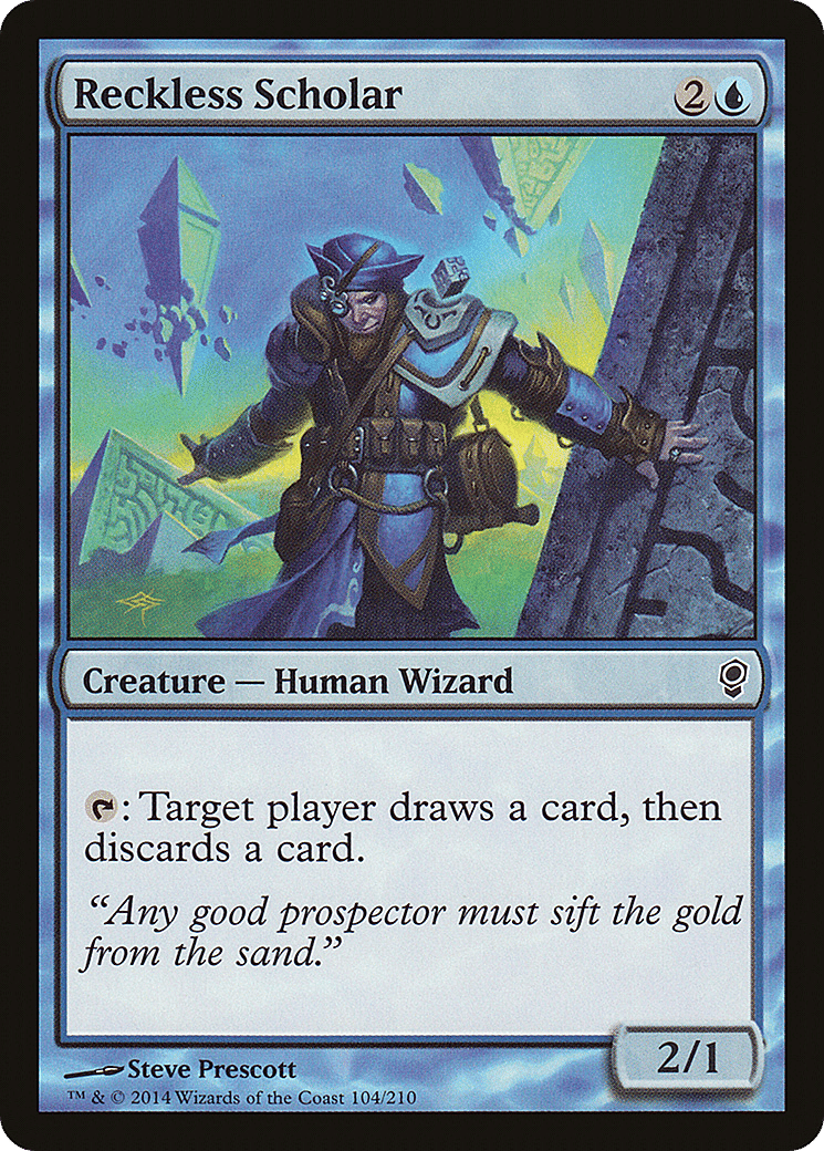 Reckless Scholar — Conspiracy — Magic: The Gathering