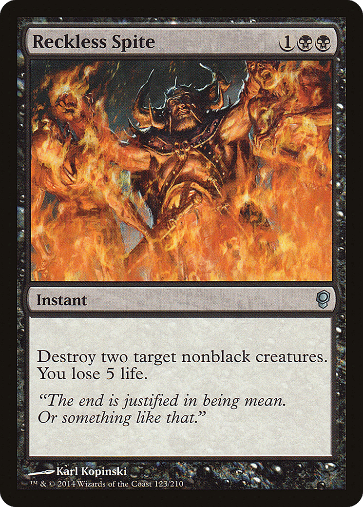 Reckless Spite — Conspiracy — Magic: The Gathering