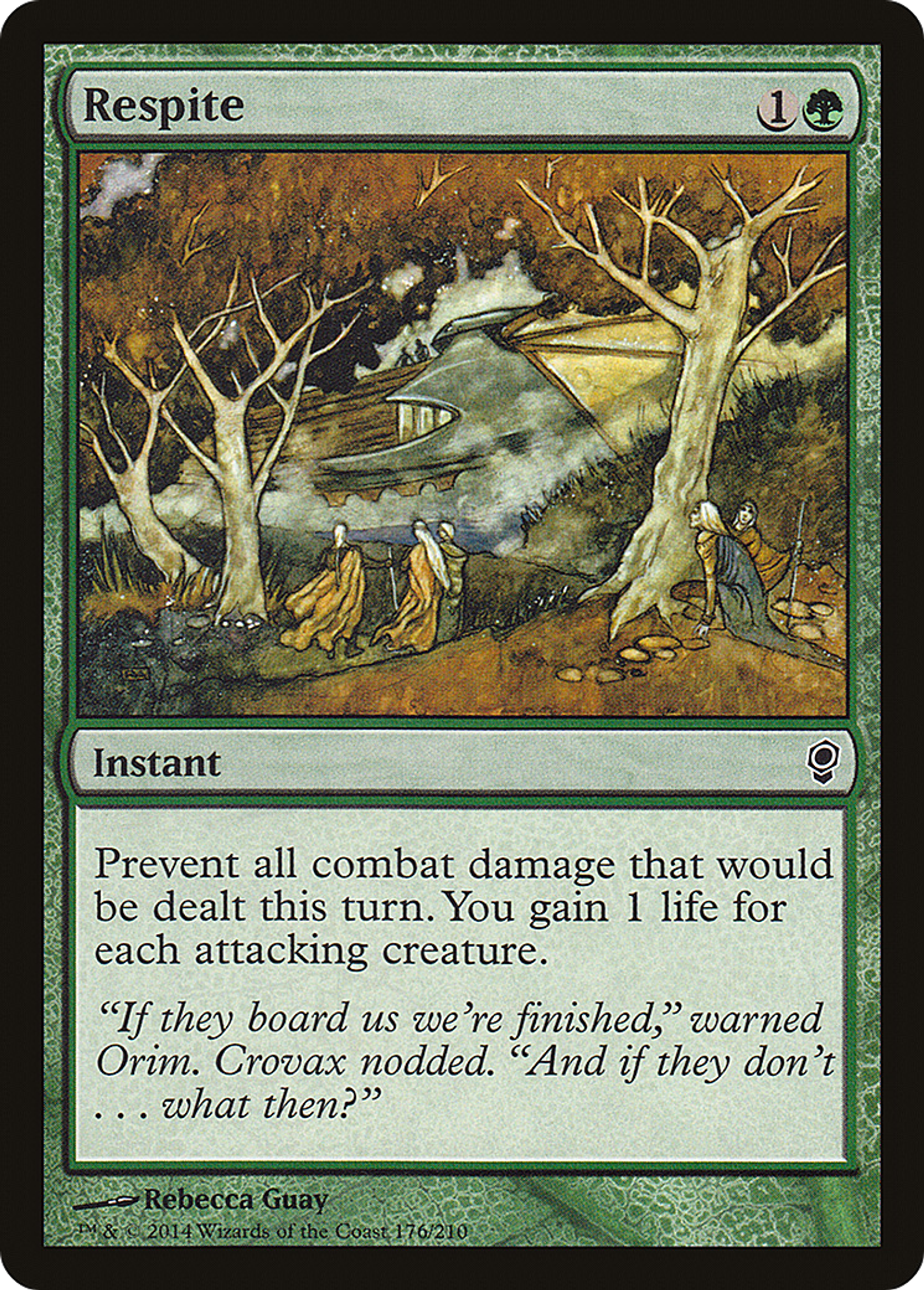 Respite — Conspiracy — Magic: The Gathering