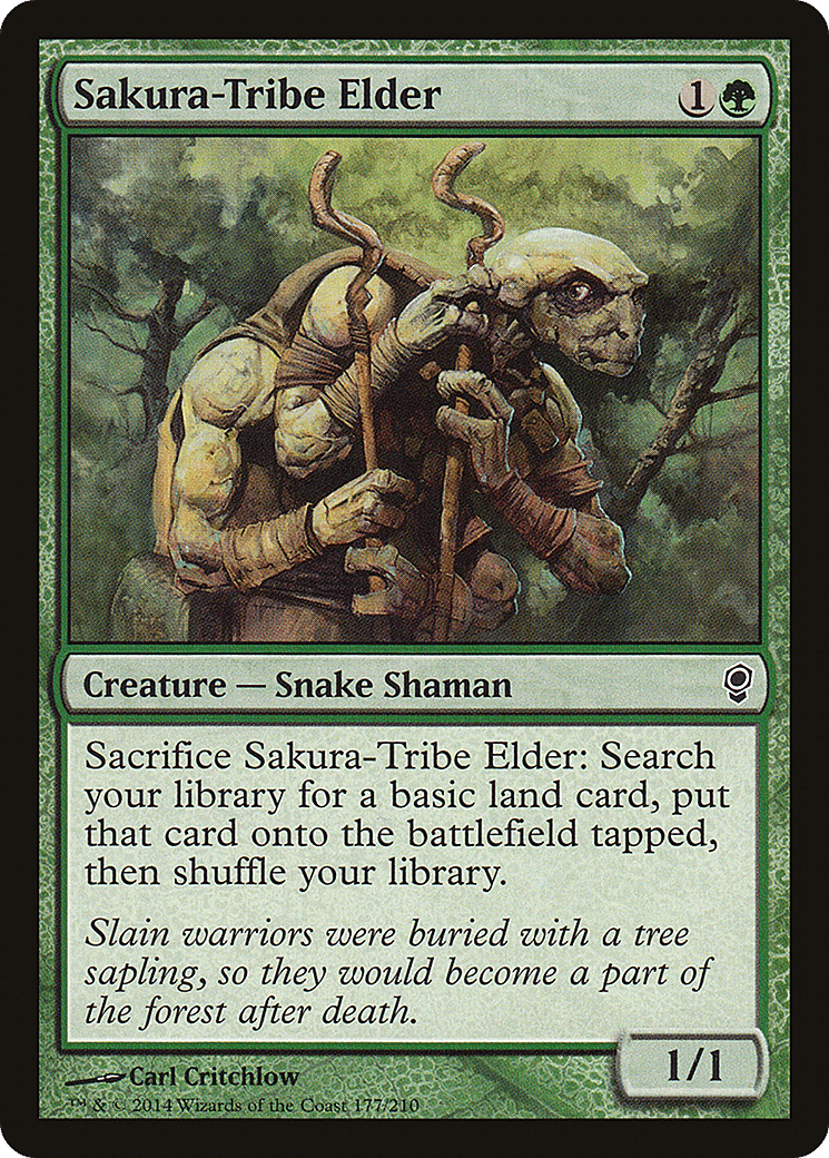 Sakura-Tribe Elder — Conspiracy — Magic: The Gathering