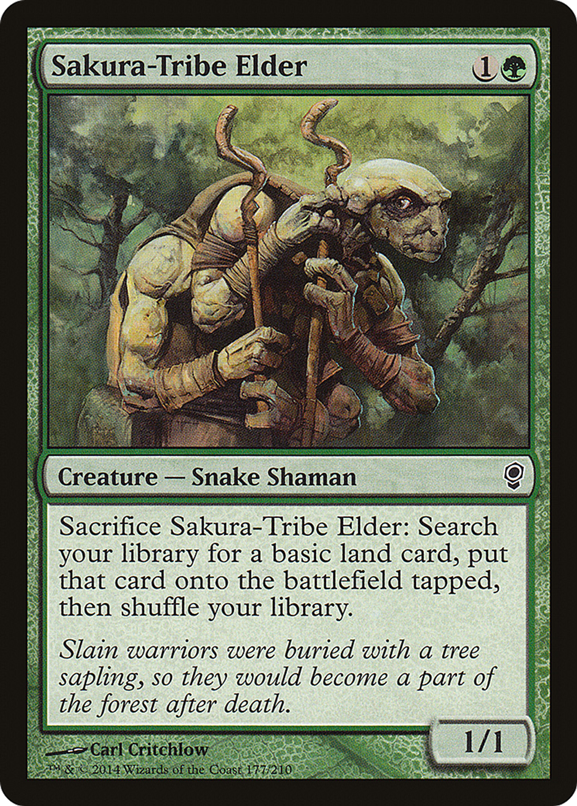 Sakura-Tribe Elder — Conspiracy — Magic: The Gathering