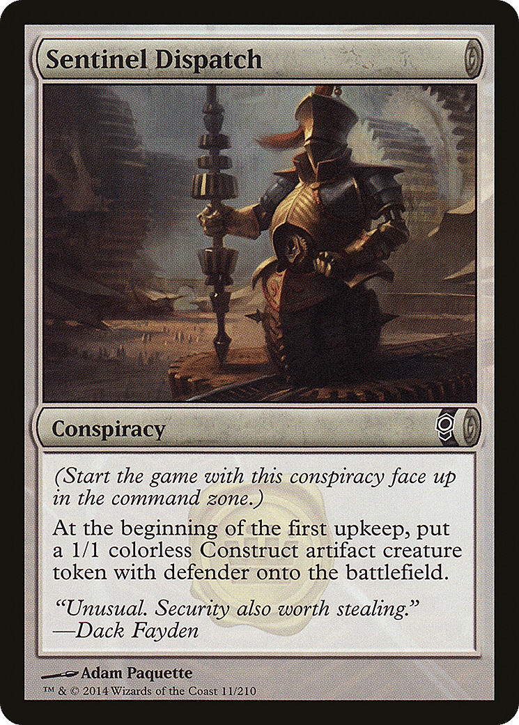 Sentinel Dispatch — Conspiracy — Magic: The Gathering