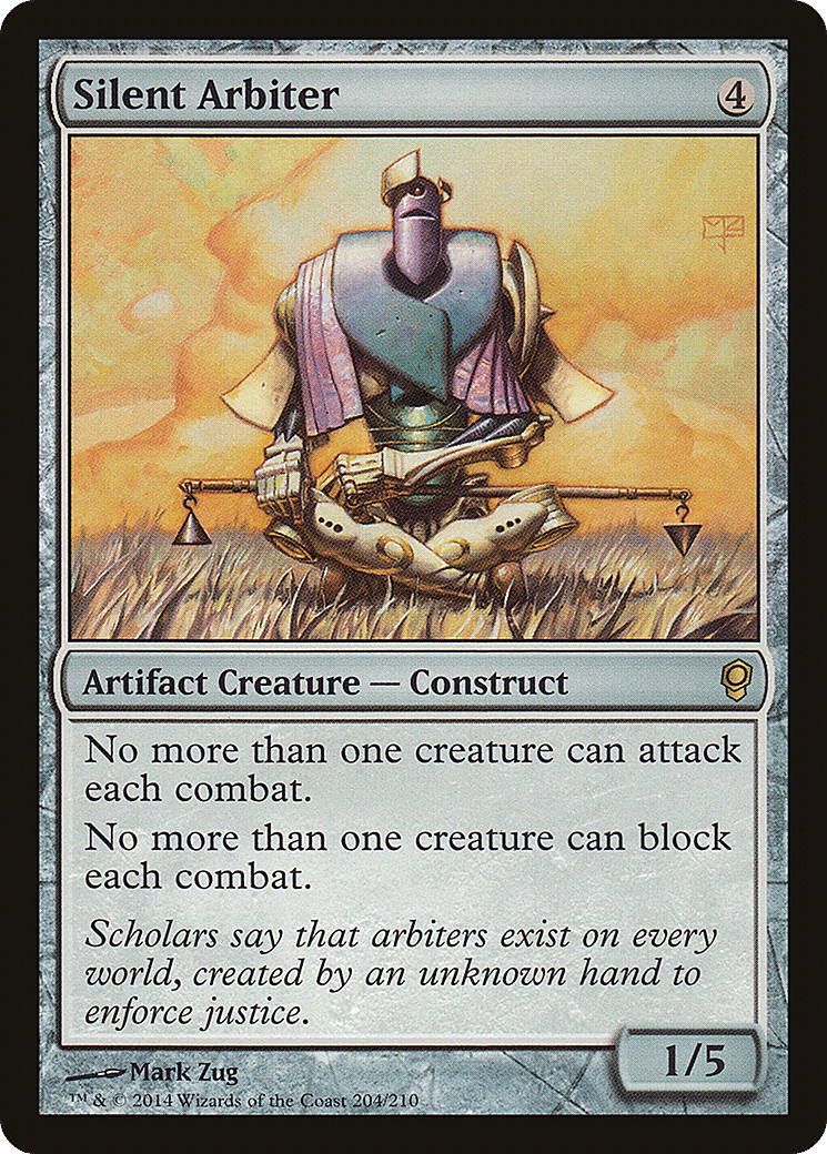Silent Arbiter — Conspiracy — Magic: The Gathering