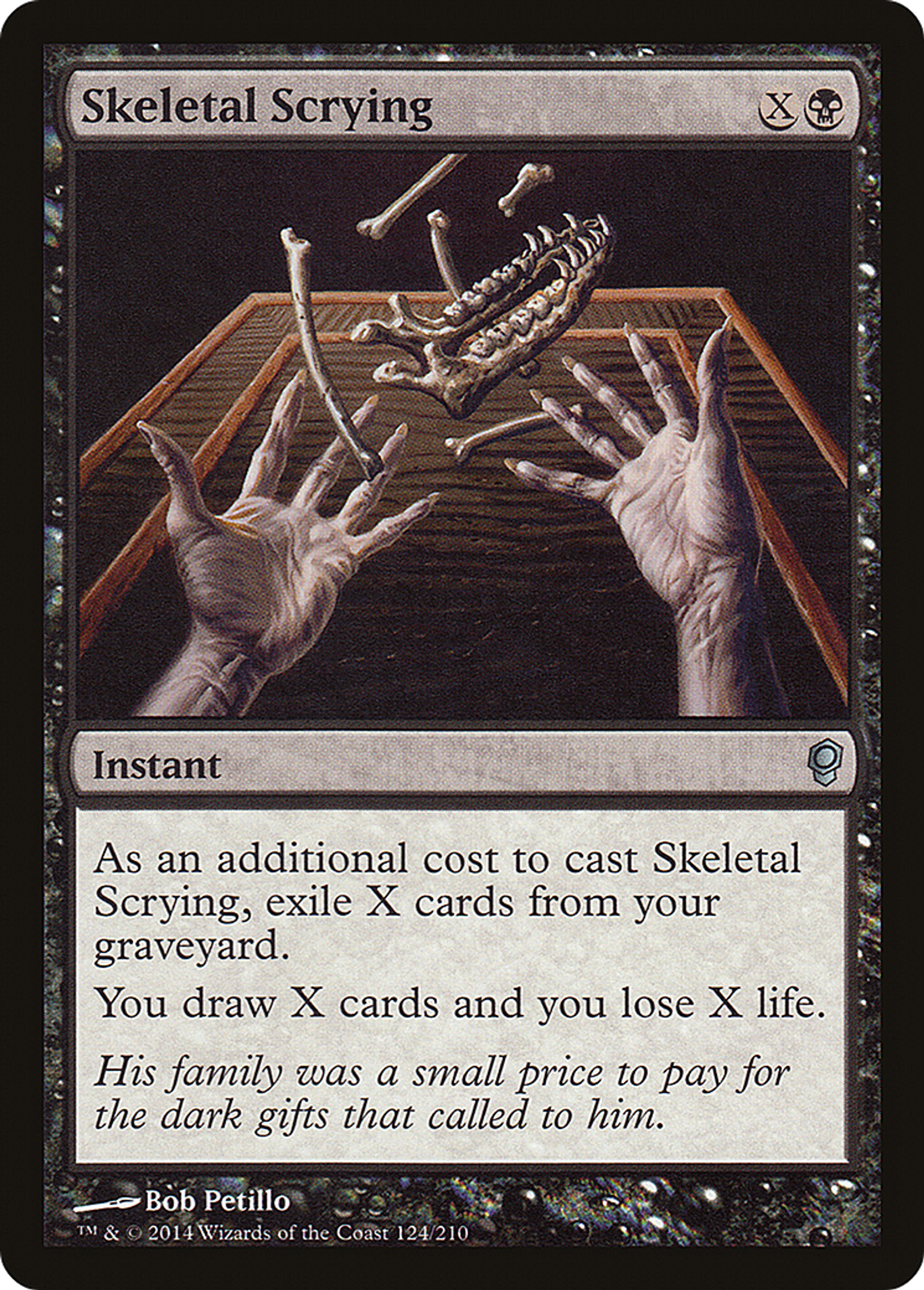Skeletal Scrying — Conspiracy — Magic: The Gathering