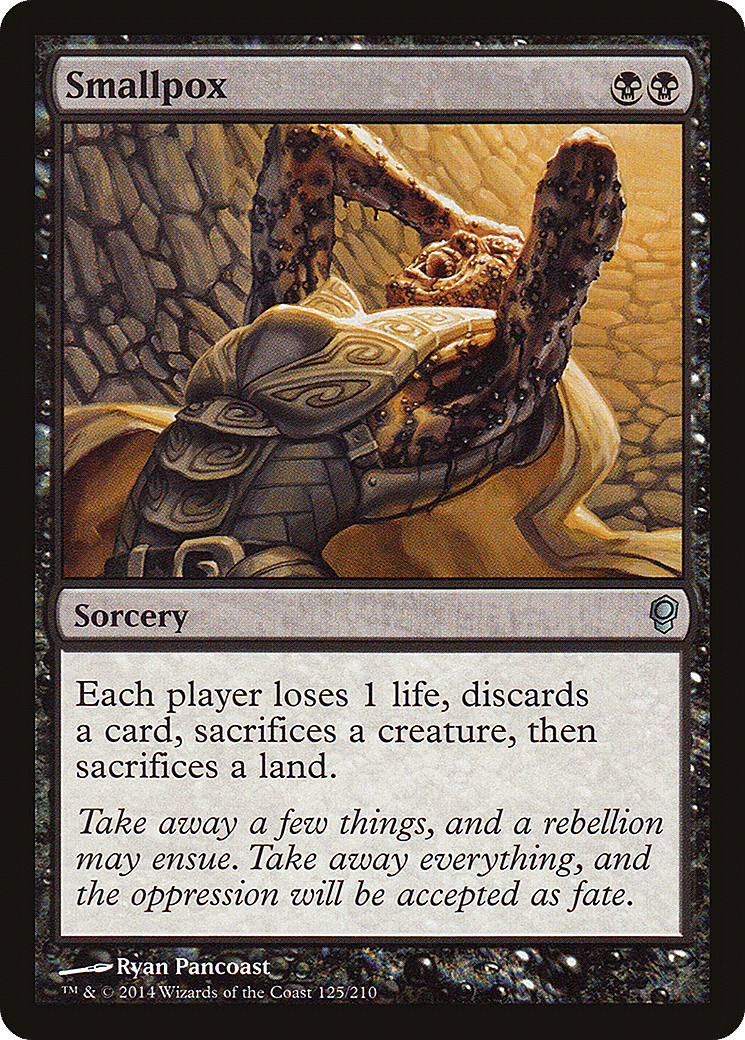 Smallpox — Conspiracy — Magic: The Gathering