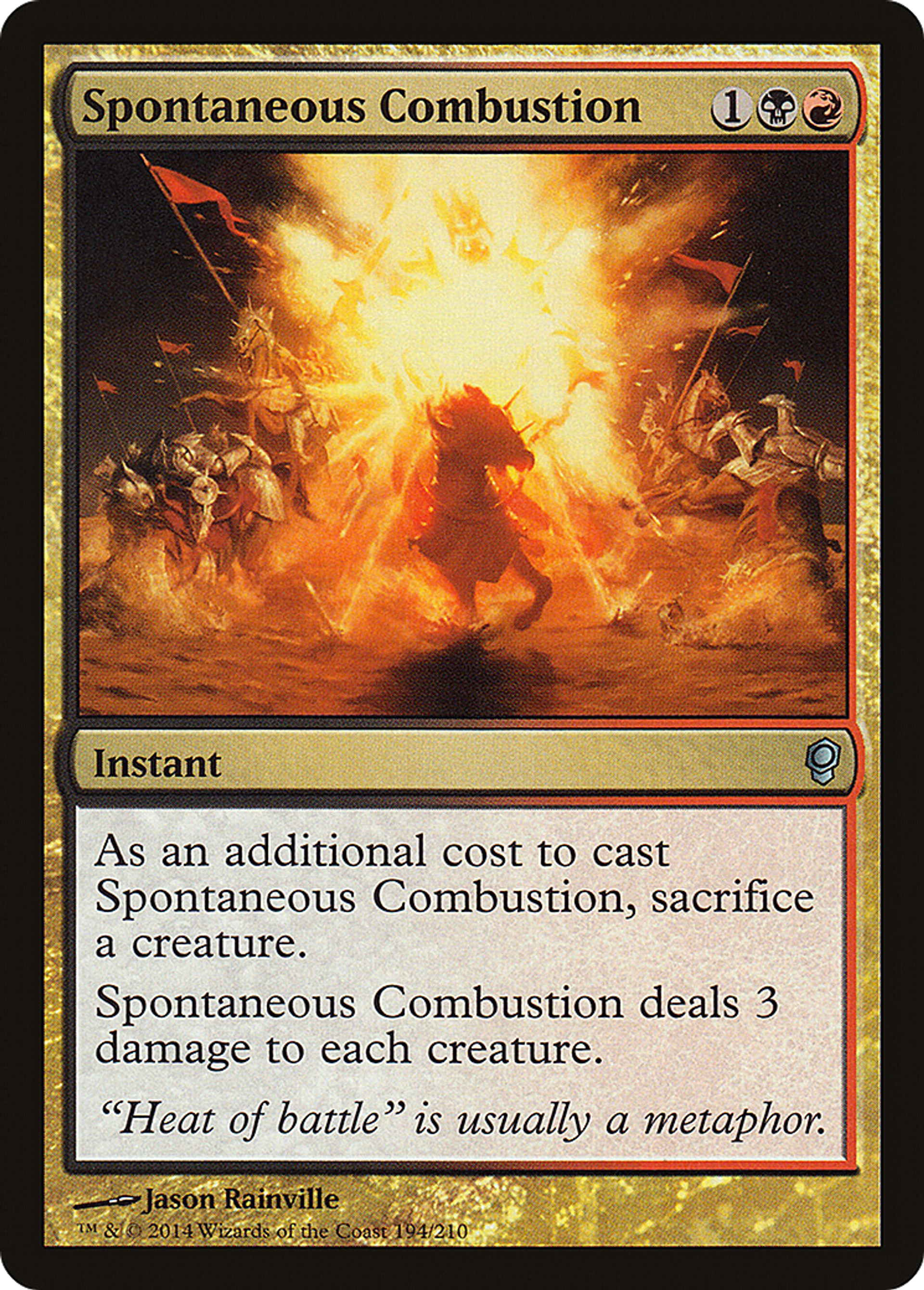Spontaneous Combustion — Conspiracy — Magic: The Gathering