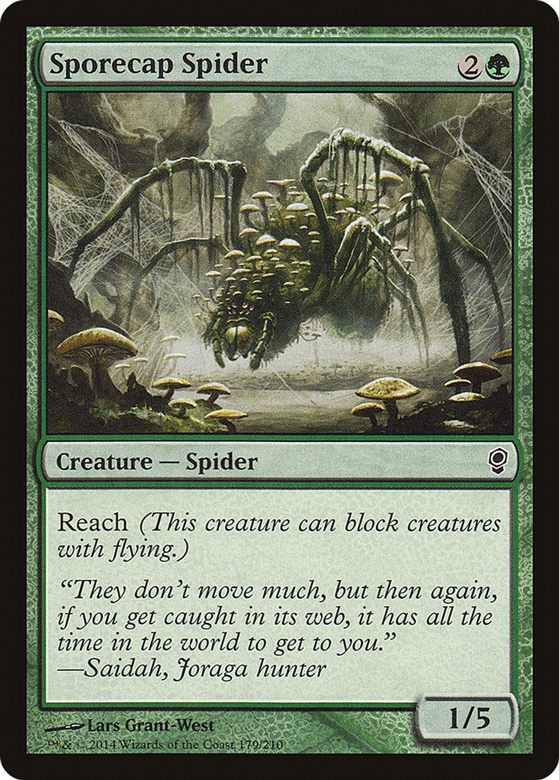 Sporecap Spider — Conspiracy — Magic: The Gathering