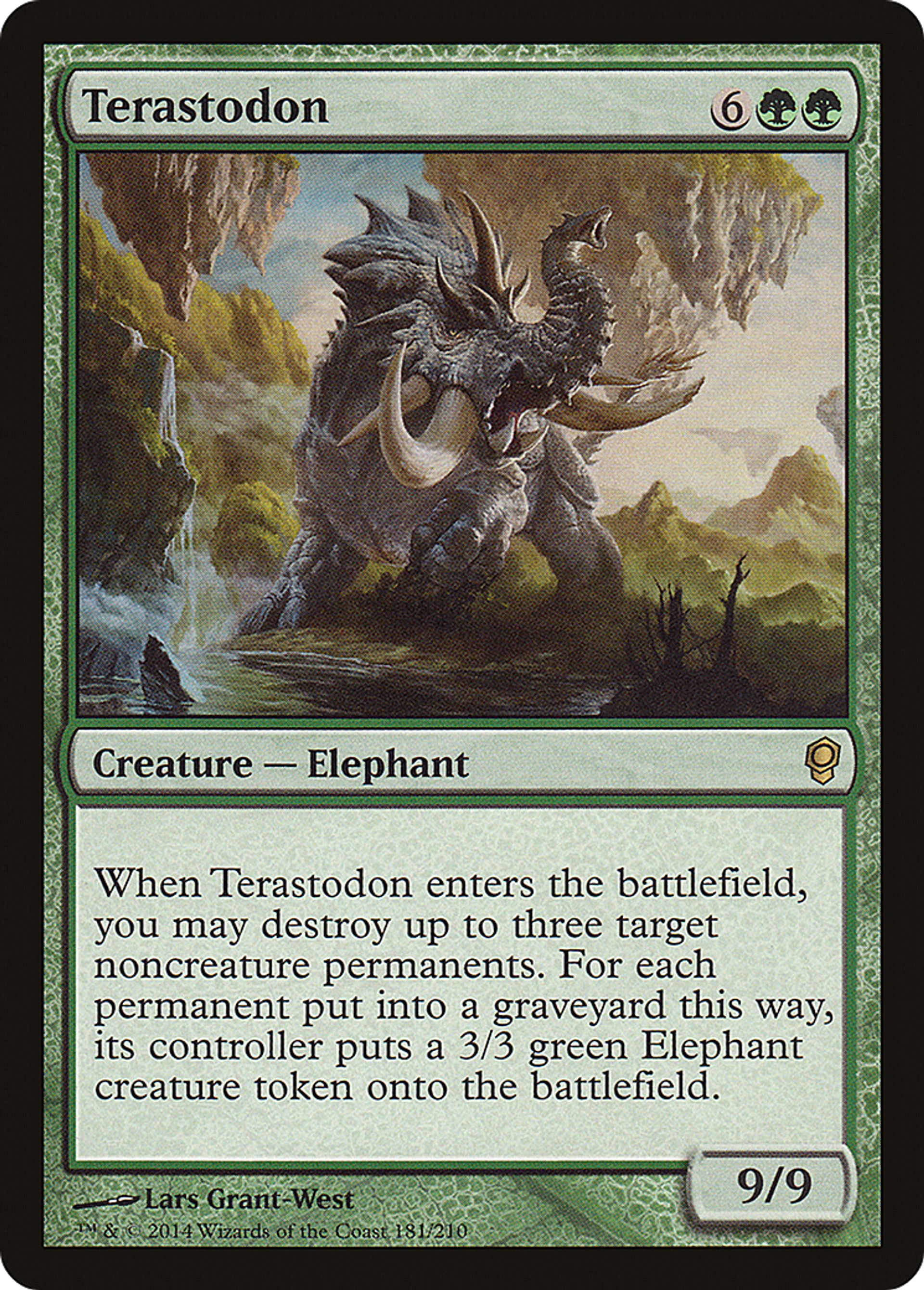 Terastodon — Conspiracy — Magic: The Gathering