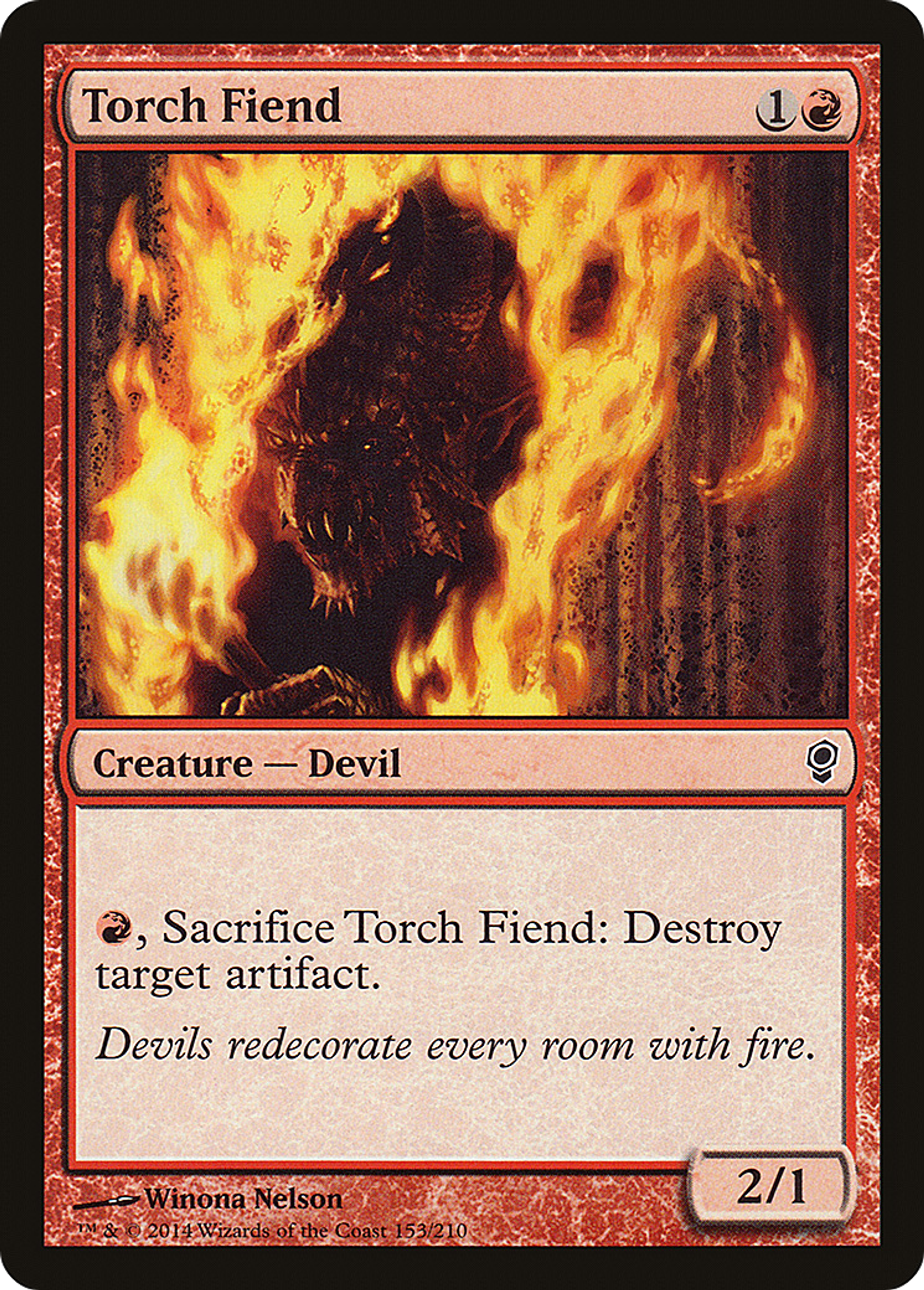 Torch Fiend — Conspiracy — Magic: The Gathering