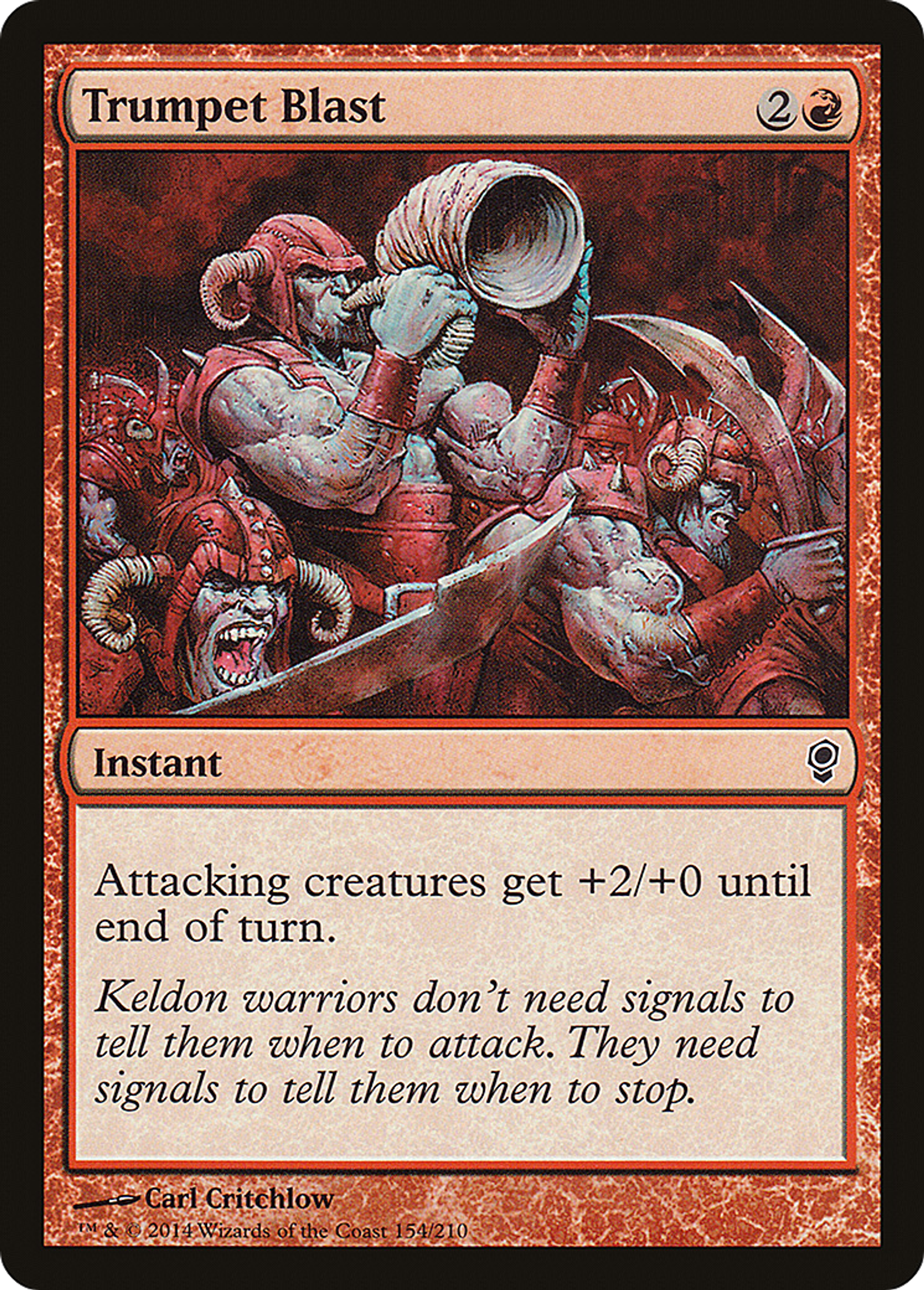 Trumpet Blast — Conspiracy — Magic: The Gathering