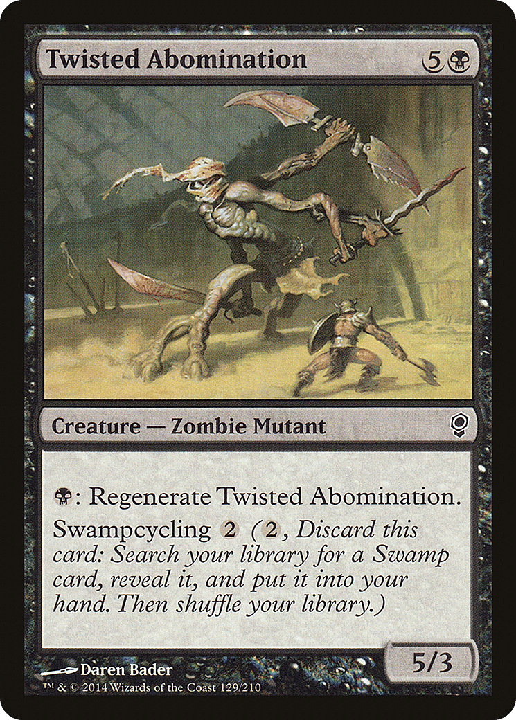 Twisted Abomination — Conspiracy — Magic: The Gathering